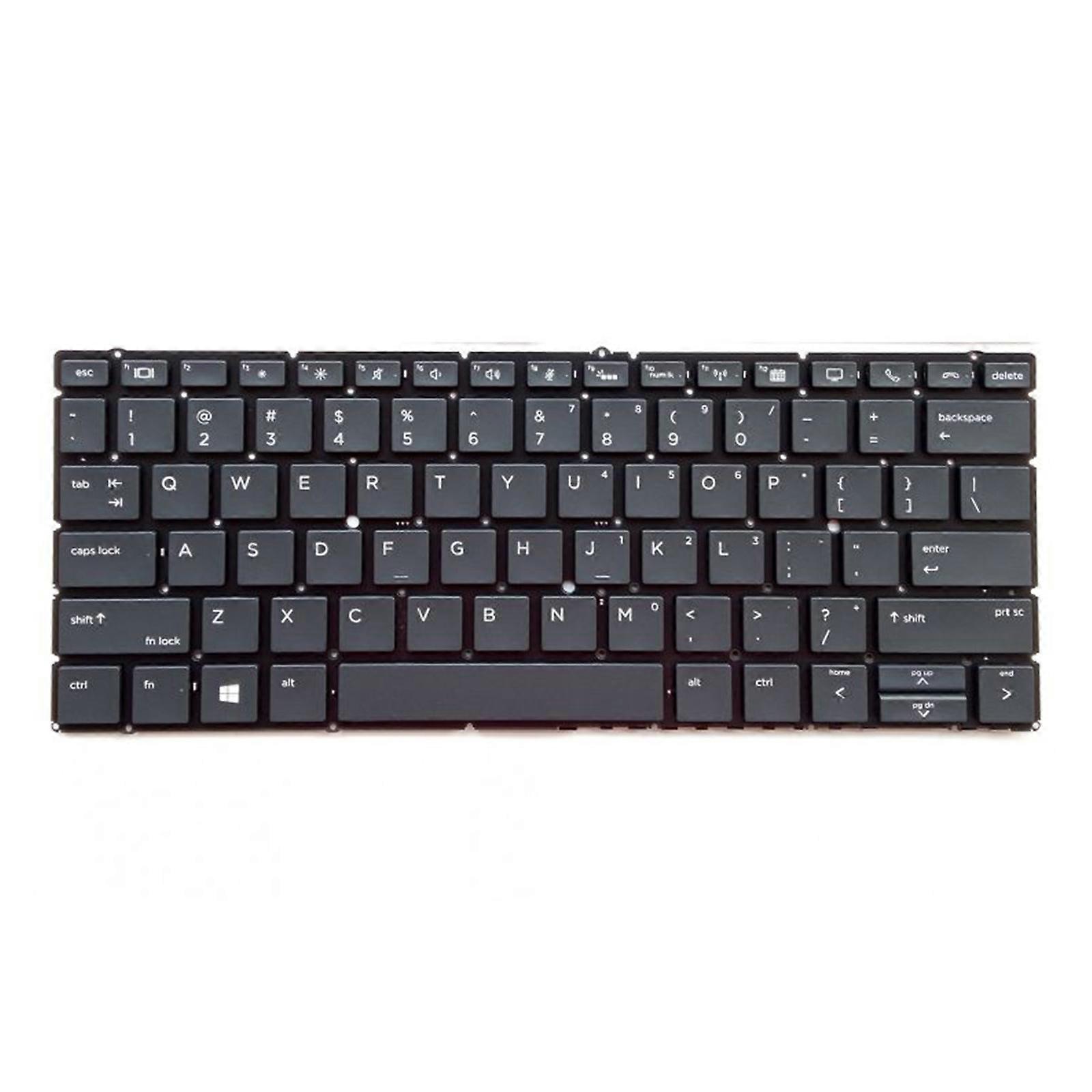 Replacement Keyboard Repair for HP EliteBook x360 830 G5 830 G6 US Layout Keypad with Backlit Without Frame
