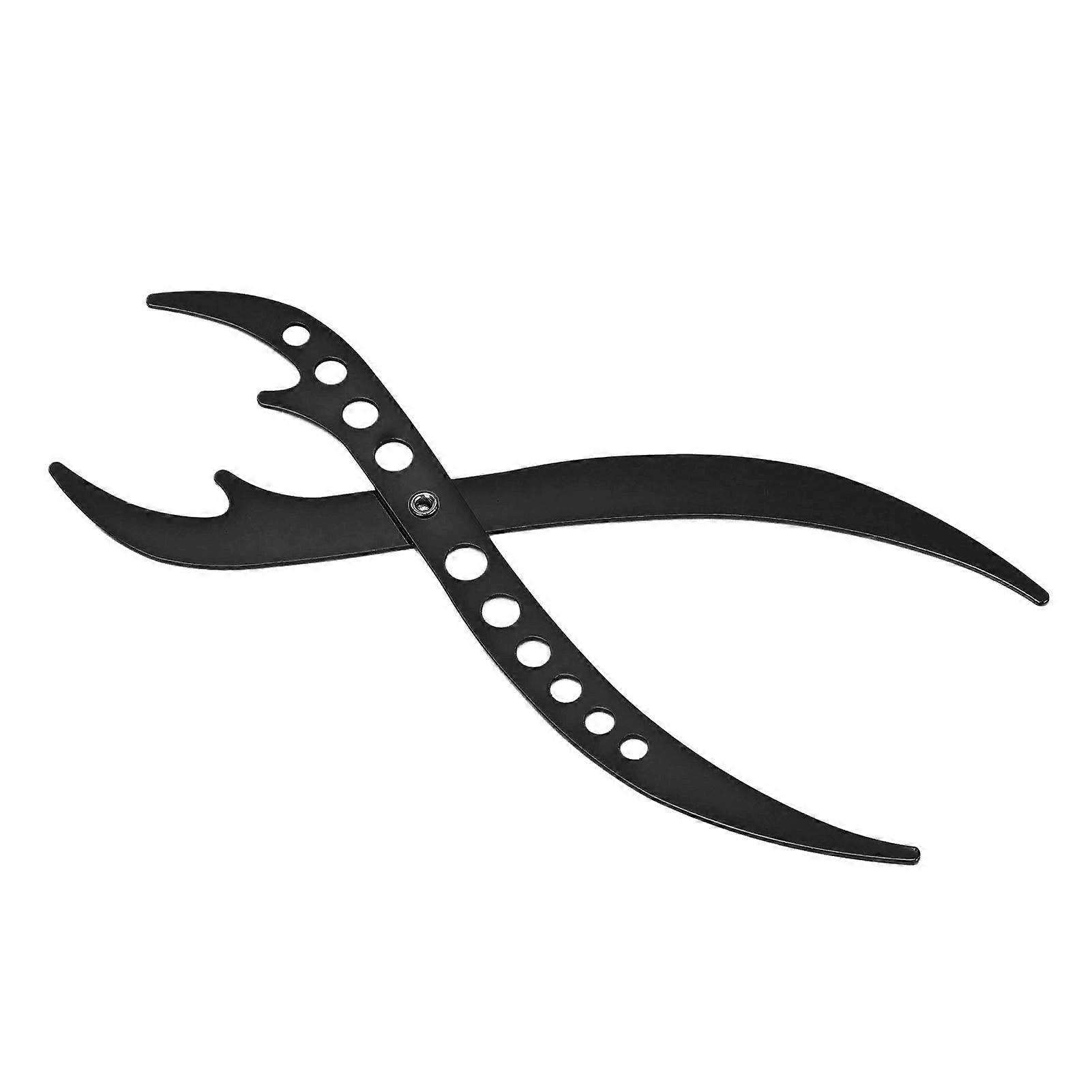 1:0.618 Eyebrow Golden Ratio Caliper Symmetrical Measure Tool 3 Point Position Ruler for Microblading Brow Extensions Black 