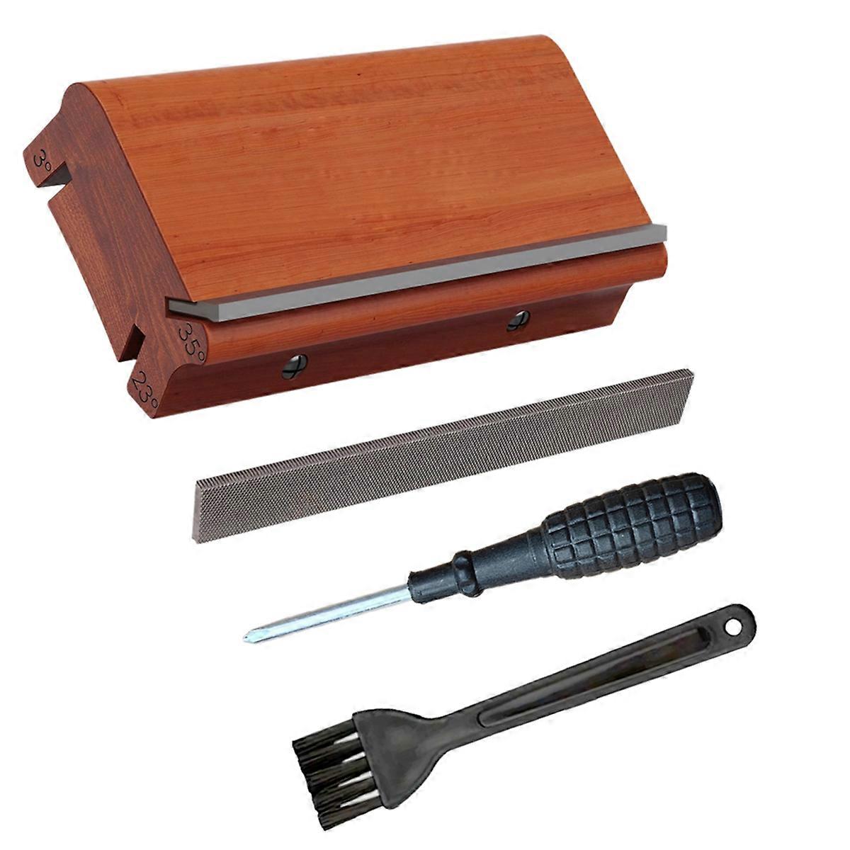 3/23/35 Degree Fret End Beveling File Precision Fret End Dressing Tool Multipurpose Guitar Fret Cro