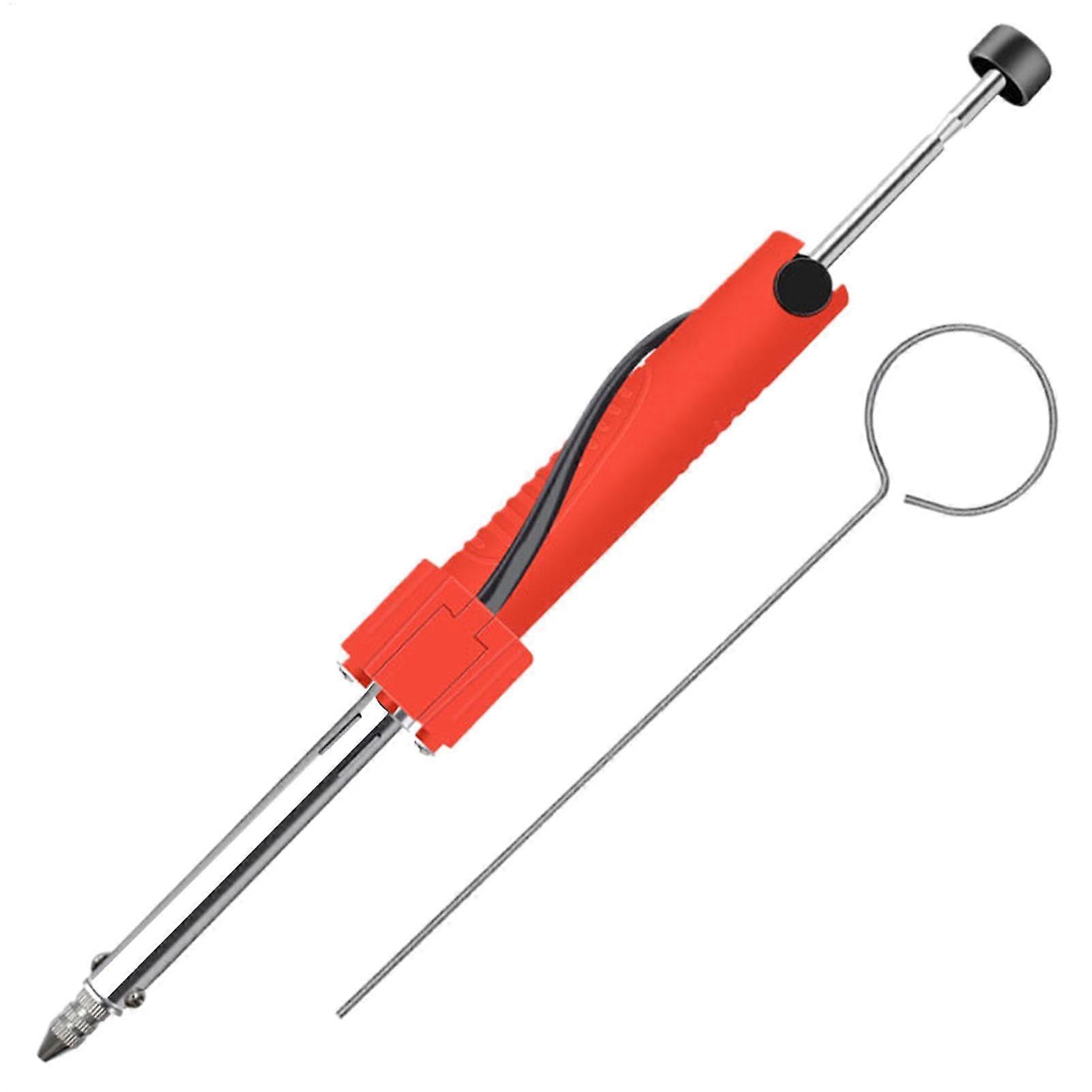 Electric Solder Pump Portable Dual-Use Solder Sucker With Nozzles For Soldering Through Passages