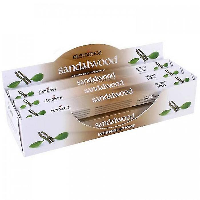 Something Different Elements Incense Stick 6 Pack Display Set Sandalwood