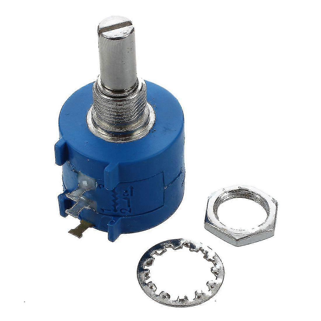 5K Ohm 10-Turn Precision Potentiometer 3590S-2-502L Blue