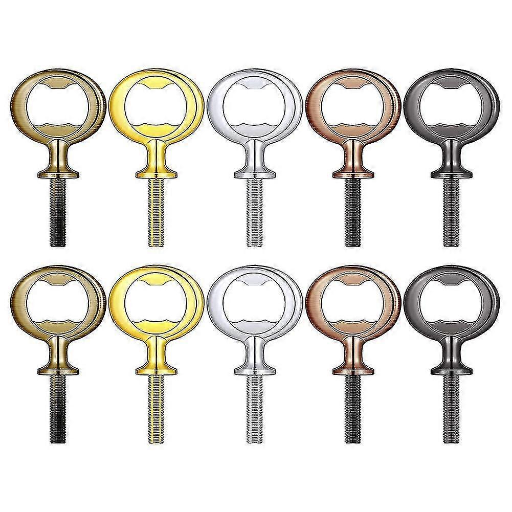 10pcsステンレス鋼ボトルオープナー消火板ブランクキット - JXLGV