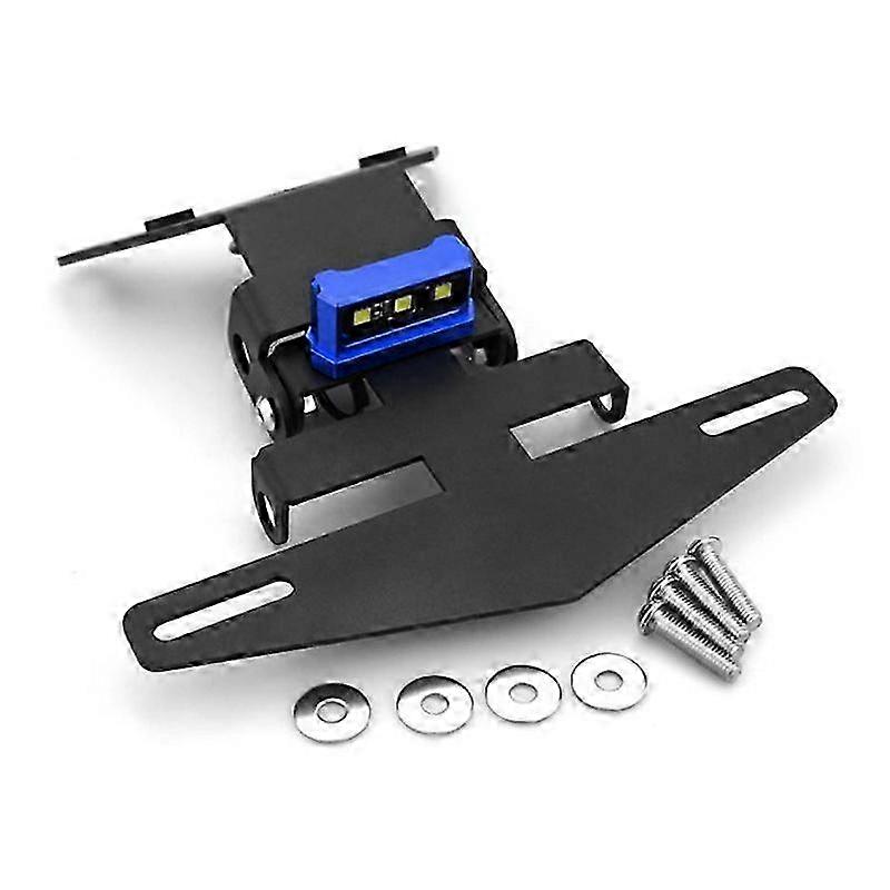Κατάλληλο για μια συγκεκριμένη μάρκα GSX250R 13-20 τροποποιημένη βάση πινακίδας κυκλοφορίας πίσω κοντή ουρά κάτοχος πινακίδας κυκλοφορίας φλας αξεσουάρ βραχίονα φλας