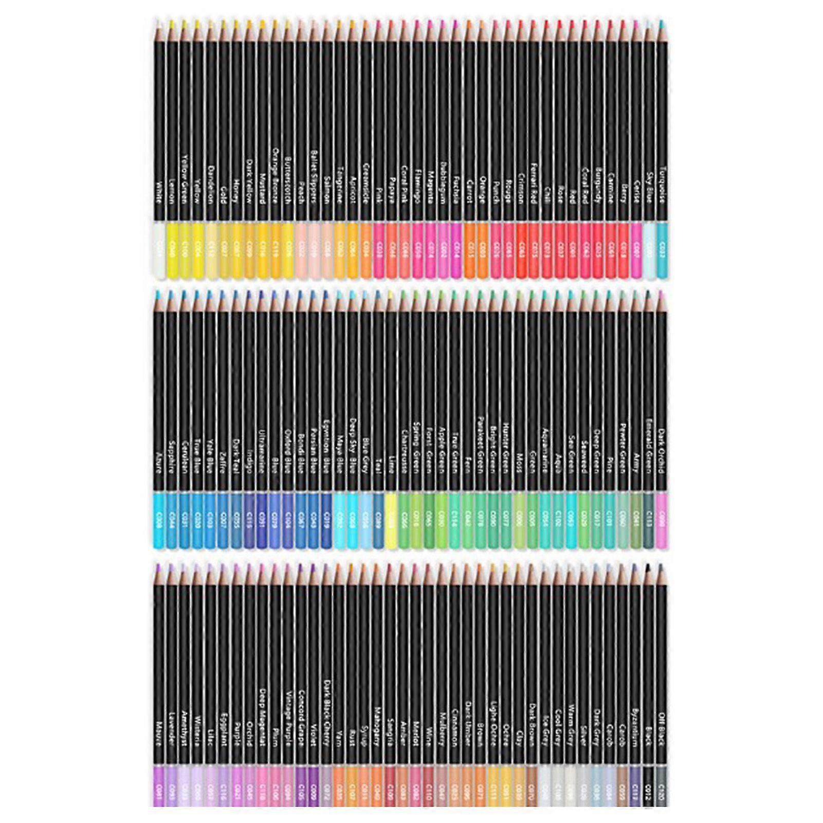 2025 Latest Model  Colored Pencils 120 Colors Oil Based DIY Making Graphite