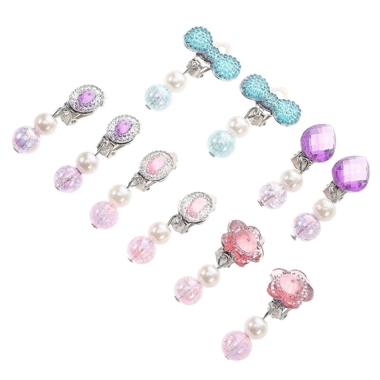 It looks like you're working with a product title for clip earrings, possibly for an online listing or catalog. Here's polished and effective version