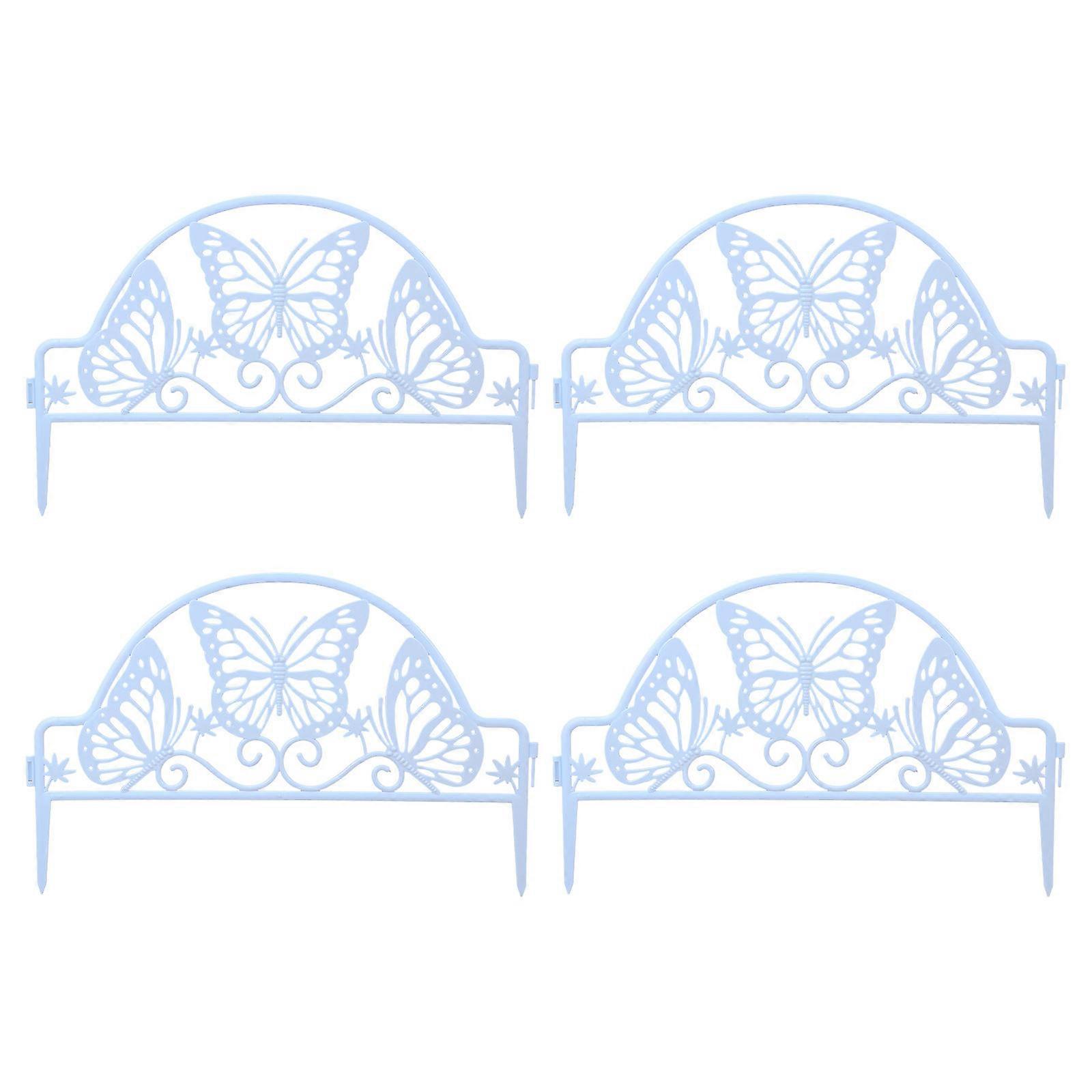 Landscape Edging Decor, Sturdy Plastic Fence for Beautification