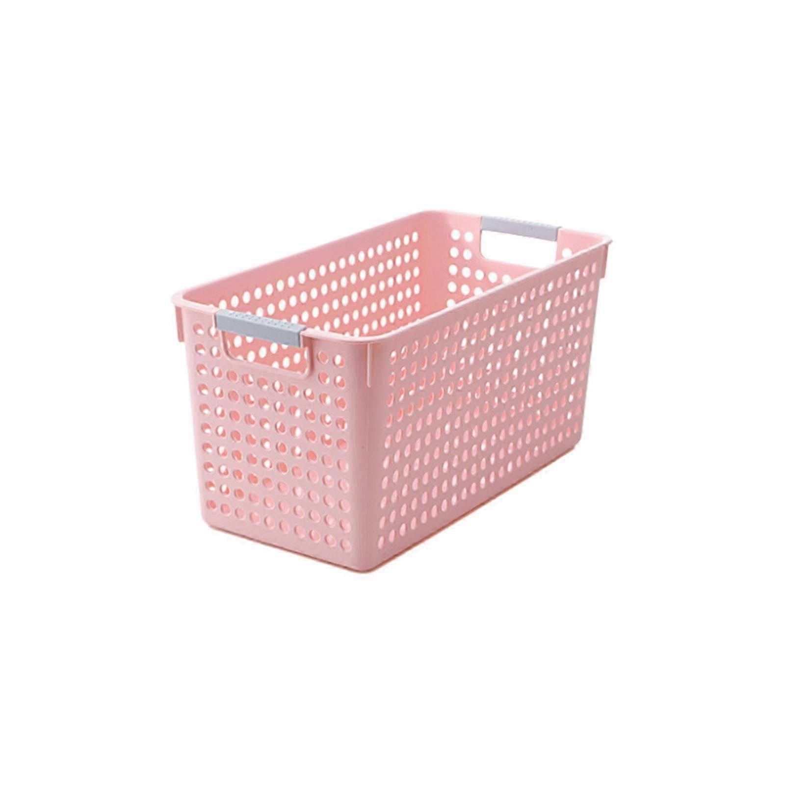 Plastic Laundry Basket - Silver Handle, Foldable, Space Saving, Toy Storage 2025