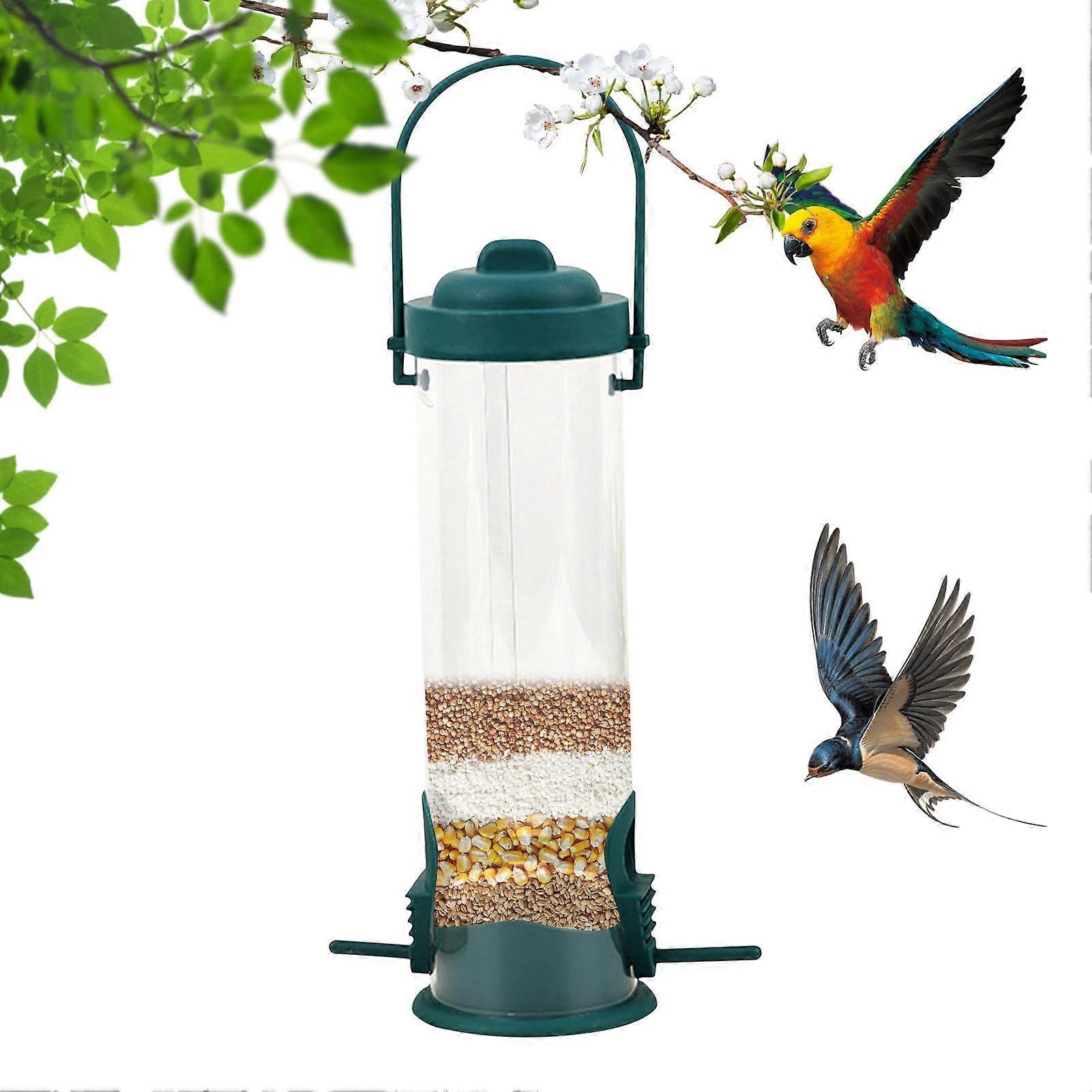 Windproof Hummingbird Feeder with Easy Clean Design, Outdoor Bird Feeder for Cardinals, Durable Tree Bird Feeder Accessories