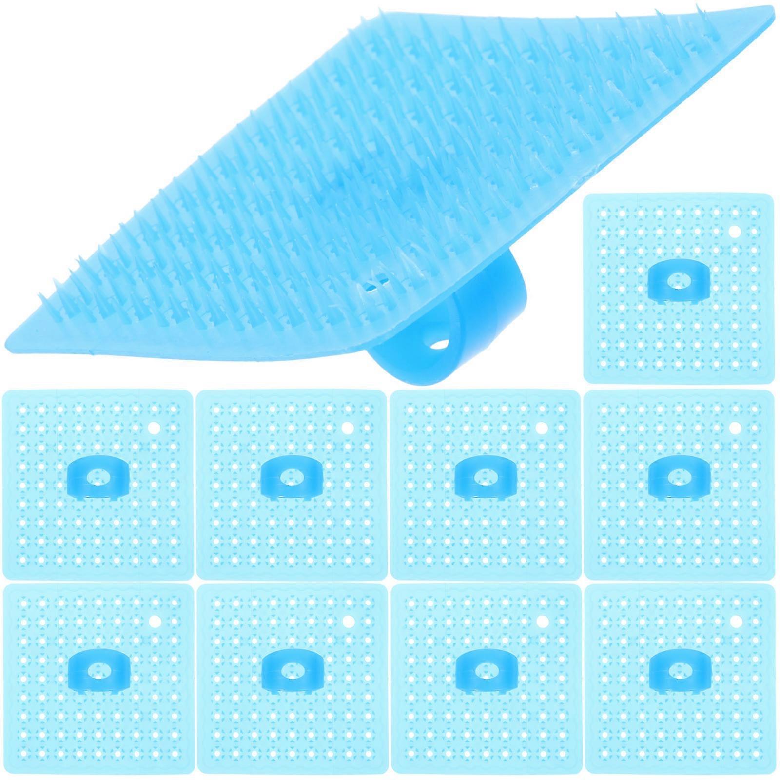 Fruit And Vegetable Cleaning Brush Silicone Dish Scrubber 10Pcs