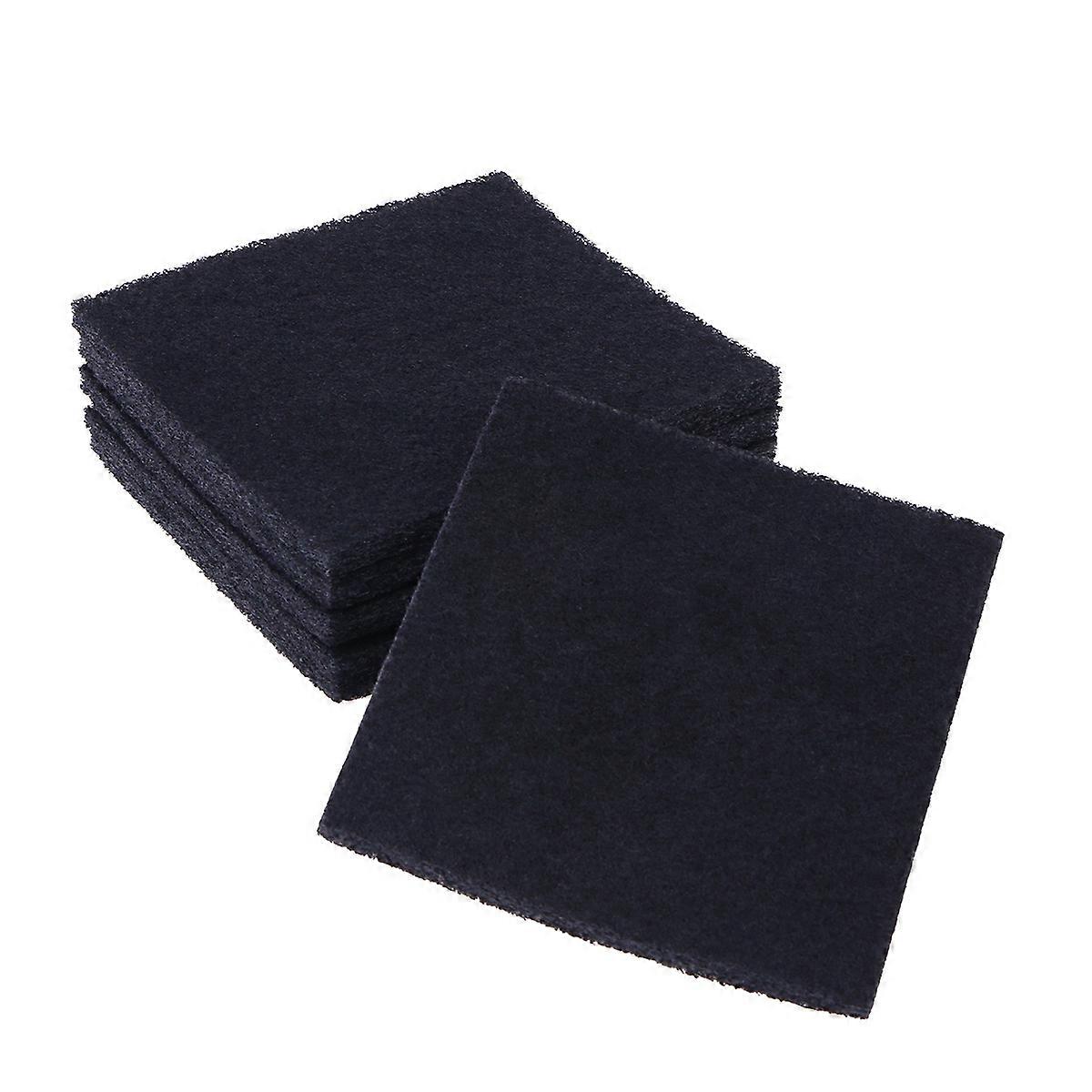 Square Compost Bin Filter Cat Litter Pans Replacement Odor Control Activated Carbon 12Pcs