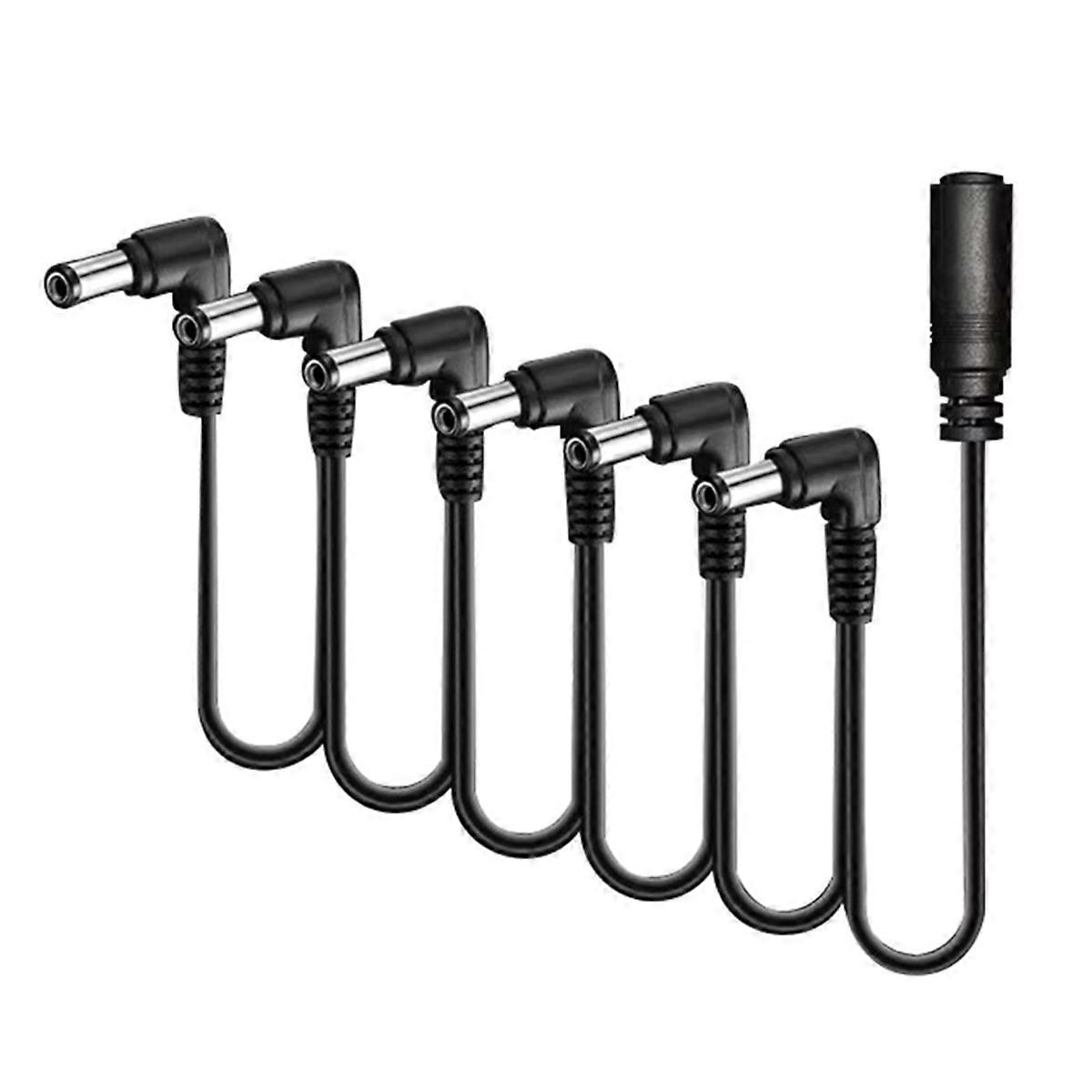 6 Way Power Daisy Chain Cables Fit for Pedal Power Adapter