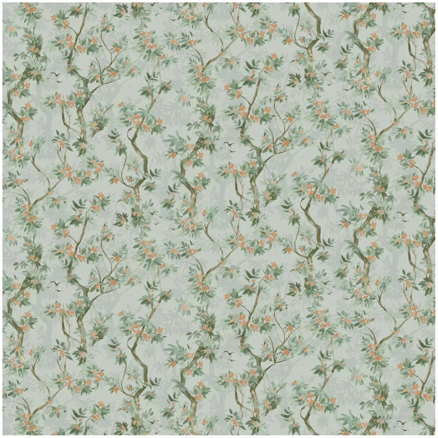 Holden Folia Duckegg Vinyl Wallpaper