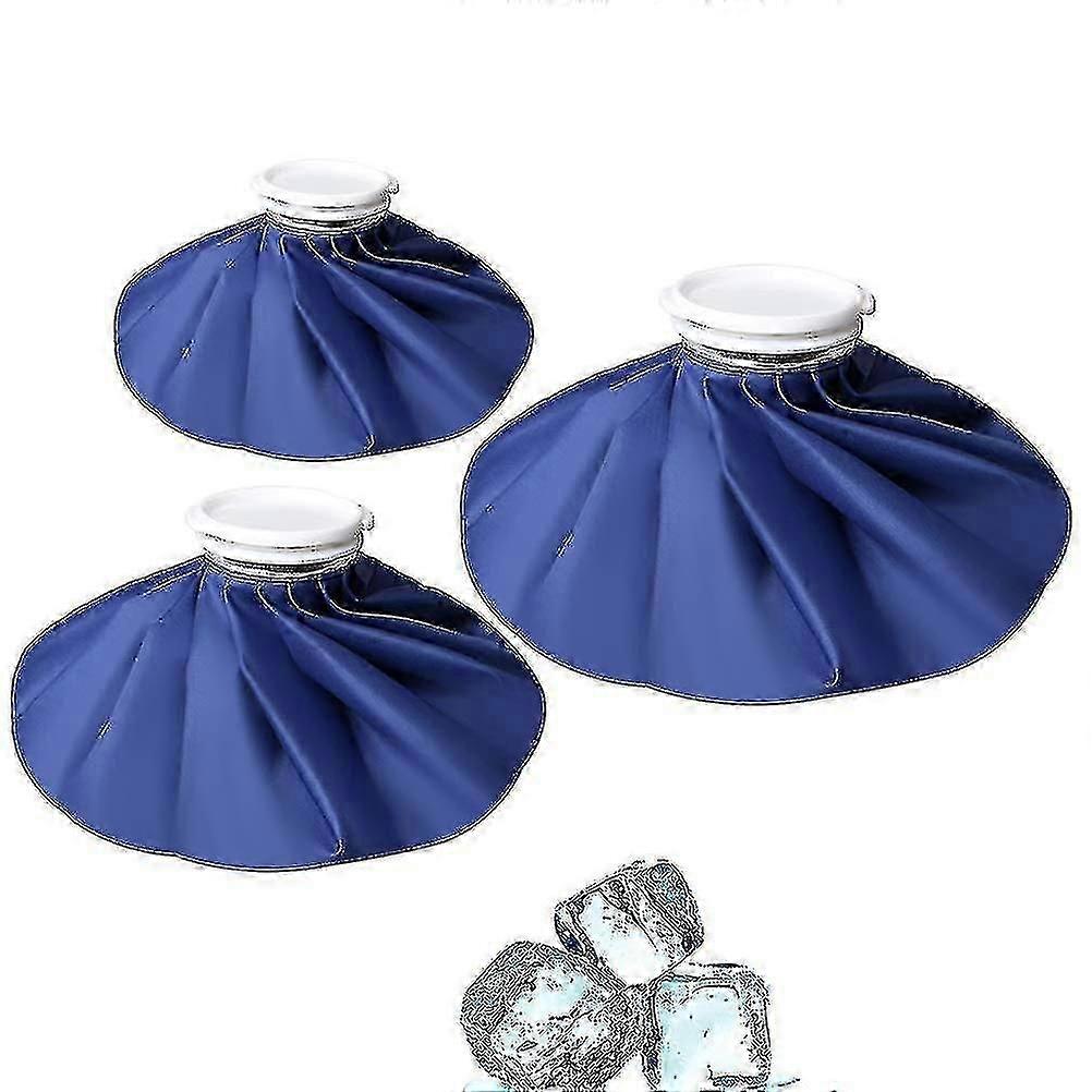 3-Pack Reusable Hot Cold Therapy Ice Bag Set