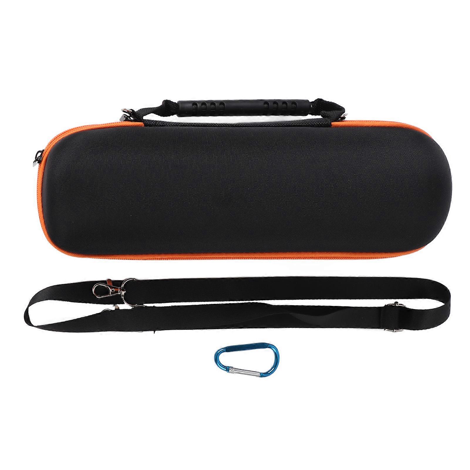 Waterproof Shock Absorbing Bluetooth Speaker Carrying Case with Shoulder Strap for Charge 5