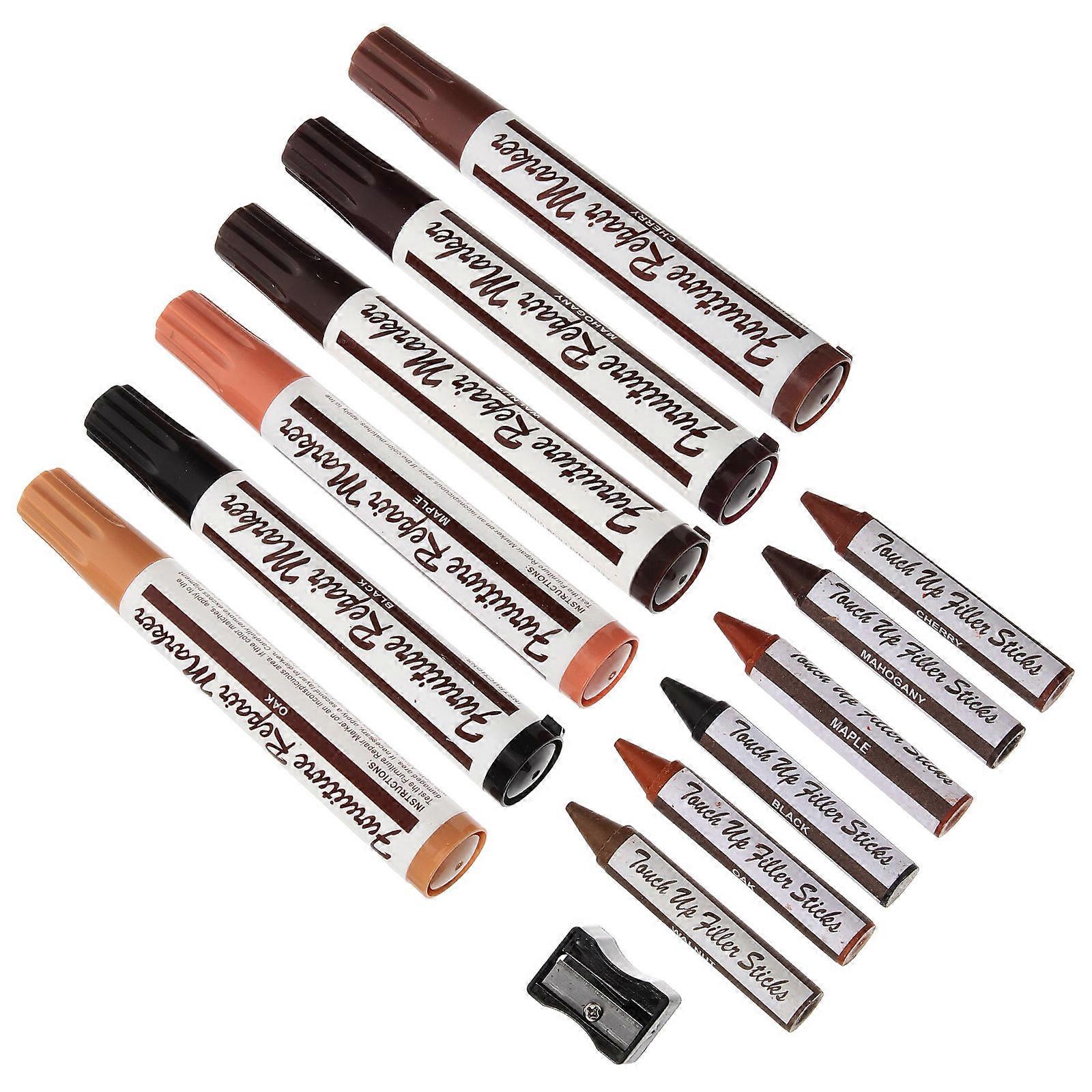 Touch-Up Marker for Furniture Gap Filling Craftsmen Strong Coverage 1Set
