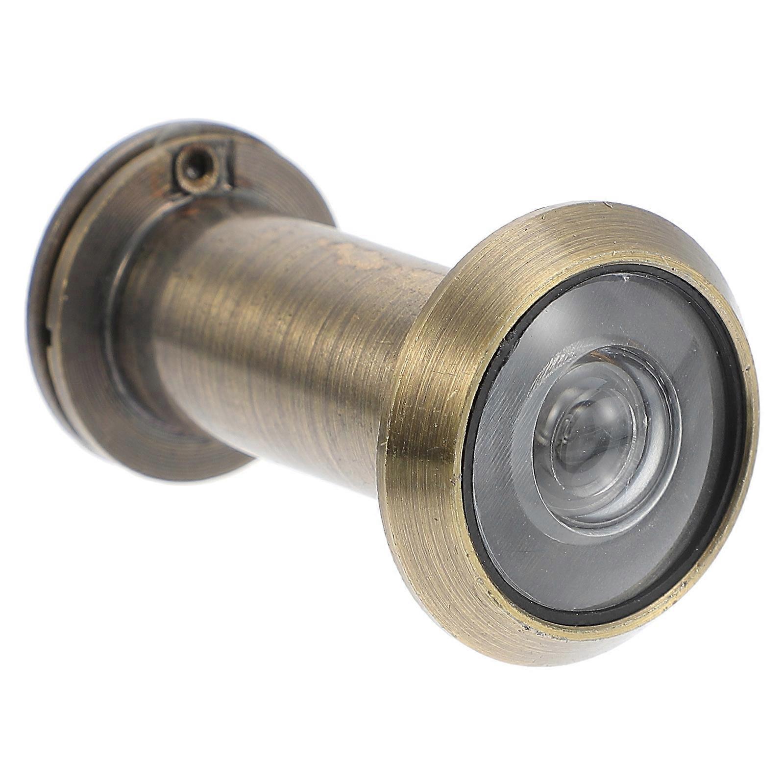 Door Viewer with Zinc Alloy Material for Home Use Adjustable Length Glass Lens 1