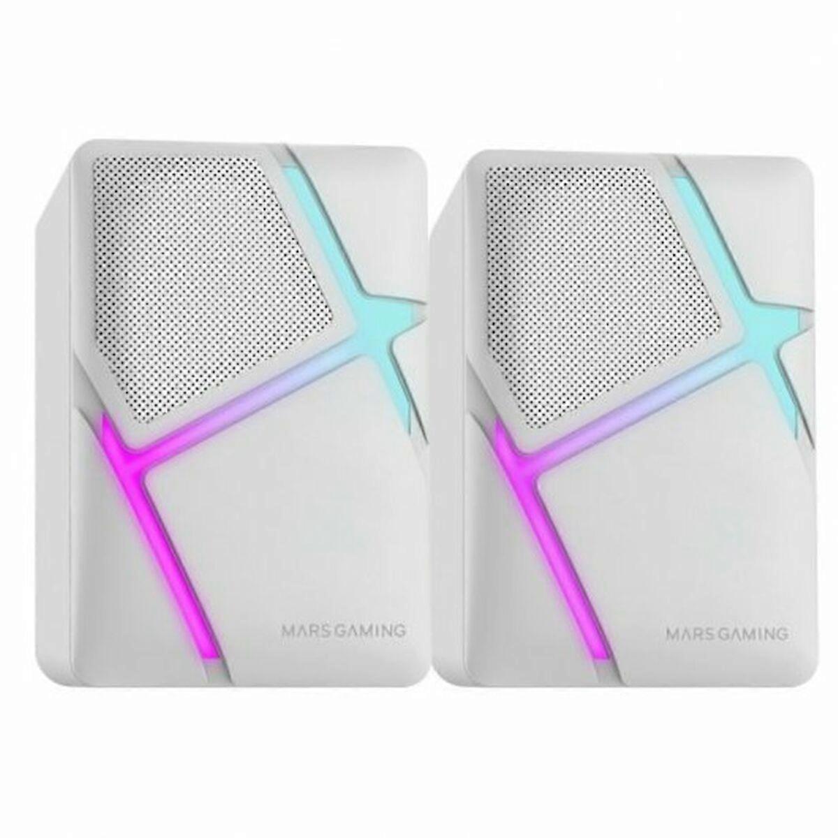 PC Luidsprekers Mars Gaming MSHW Wit