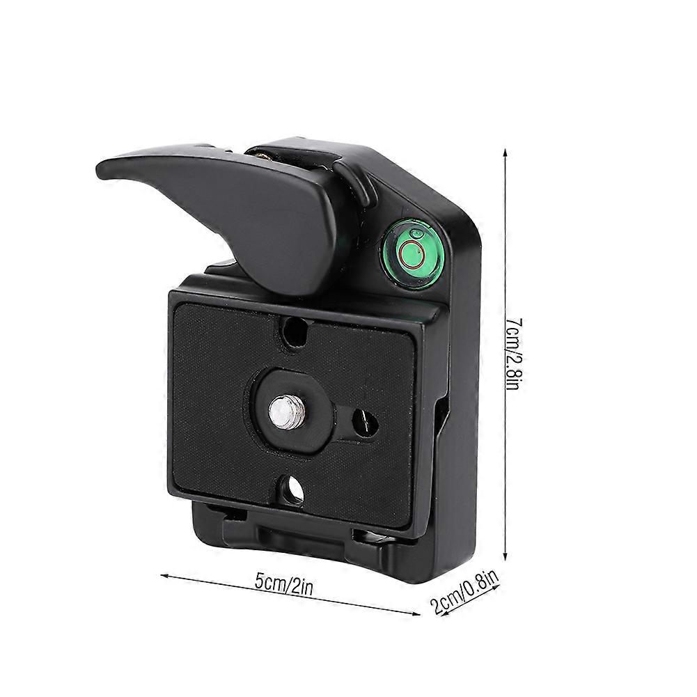 Quick Release Adapter for Manfrotto PL-2000 DSLR Camera and 323 Sliding Plate
