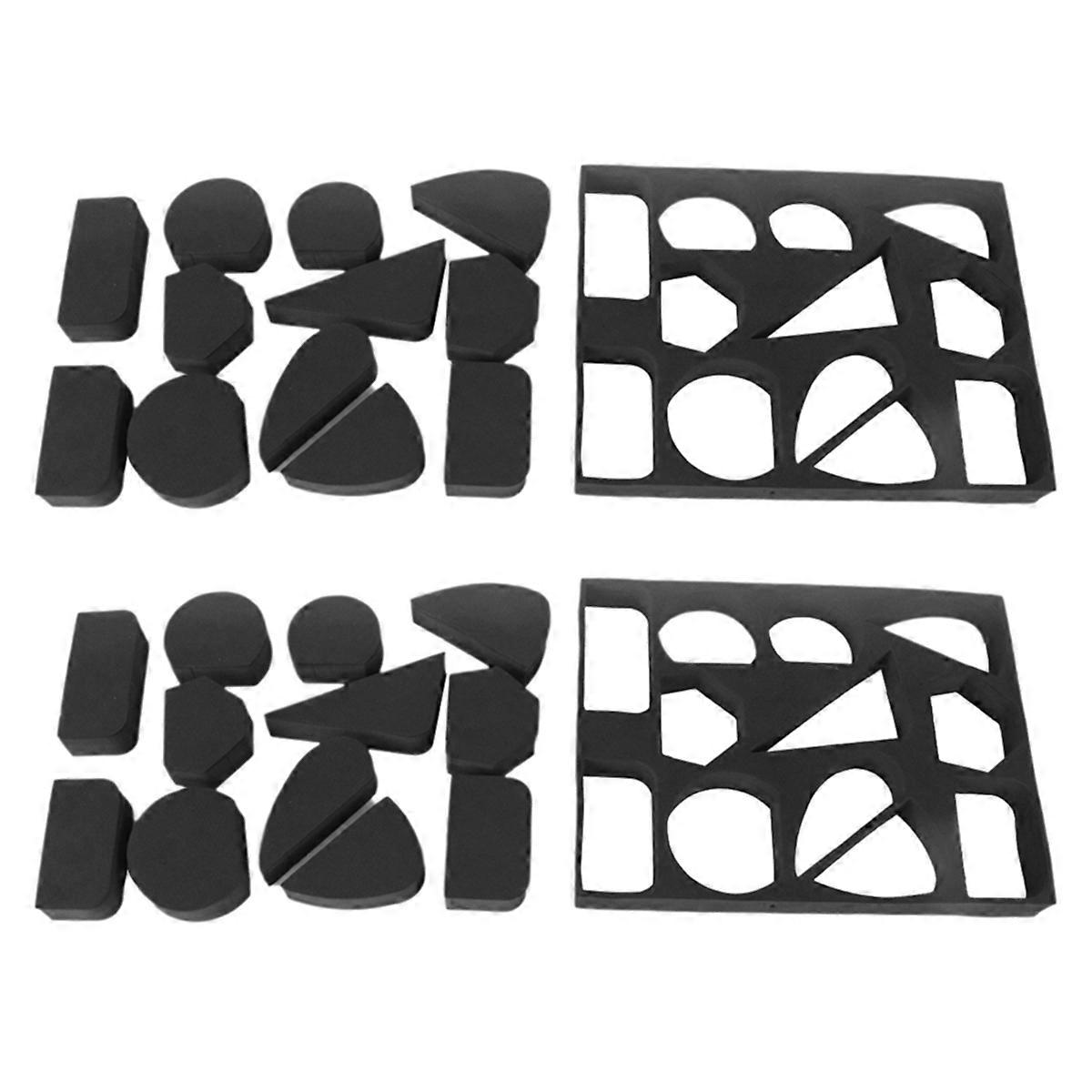 Pottery Mug Handle Molds Set of 24 DIY Cups Handle Making Mold Tool for Clay Ceramic Clay Cutters Co