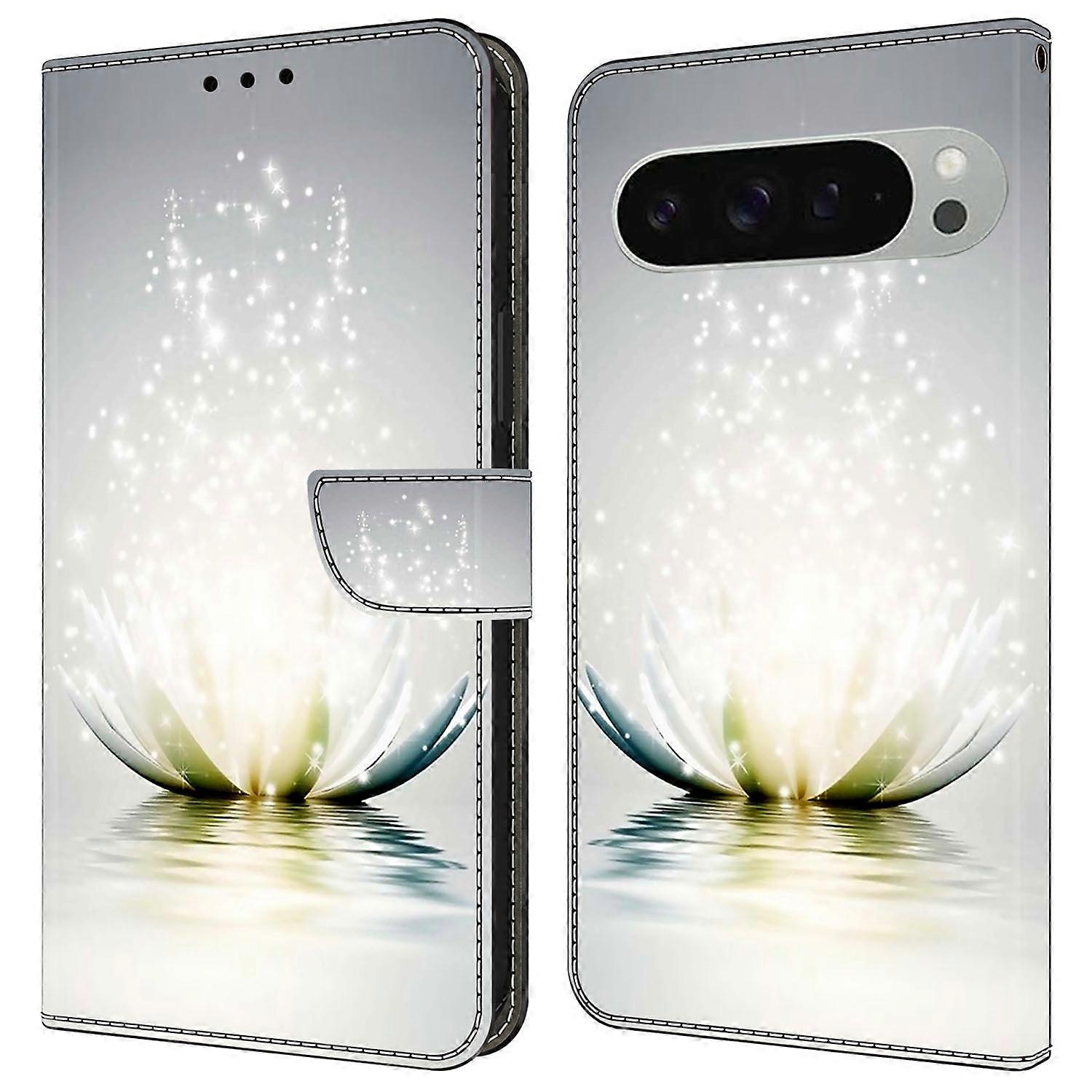 For Google Pixel 9 / 9 Pro Case 3D Pattern PU Leather Wallet Phone Cover with Stand