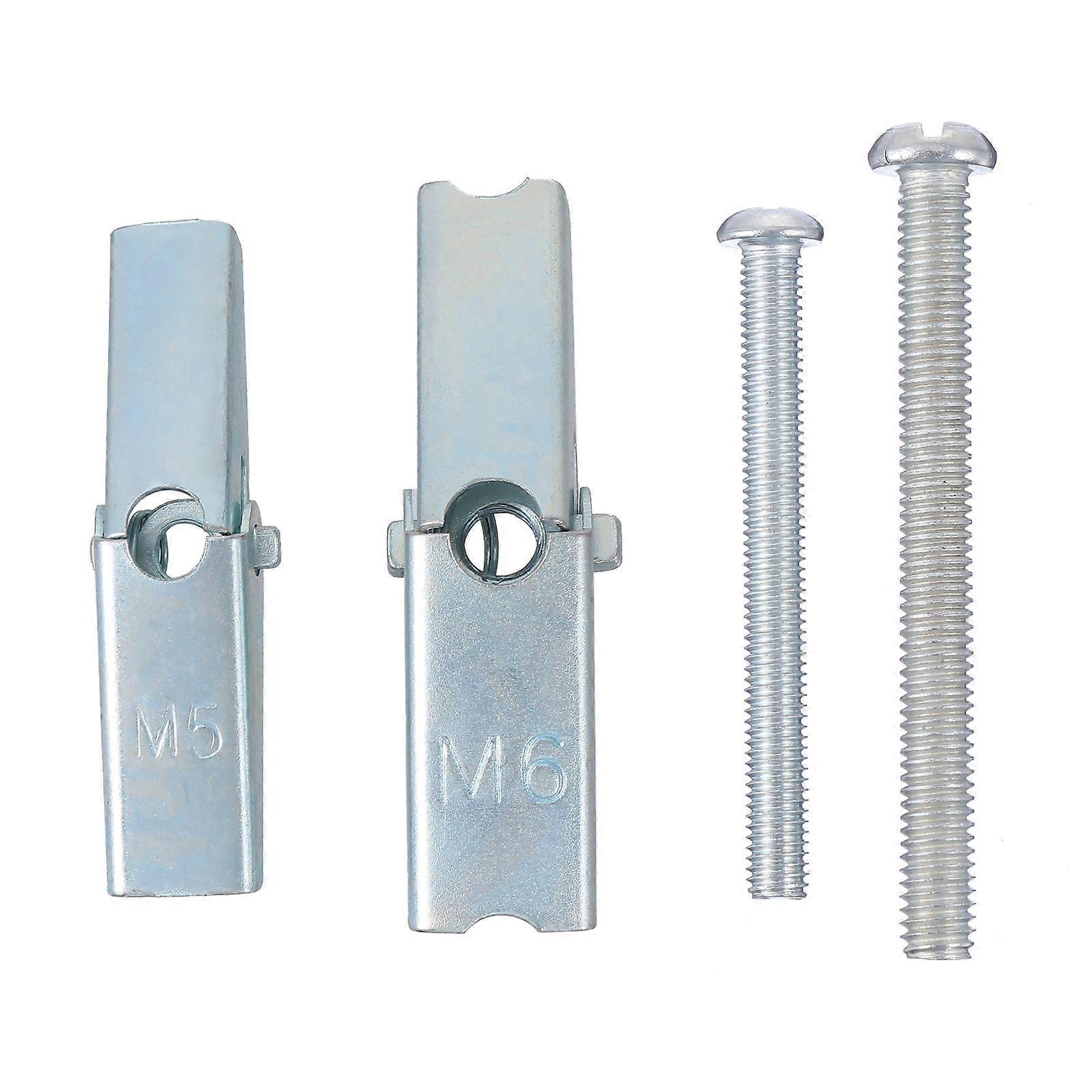 Steel Self-Drilling Anchors Screws Practical Design Professionals Round Head 2Sets