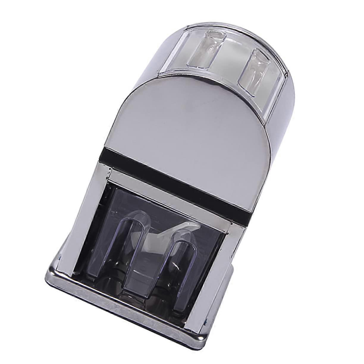 Ice Shaver Hand Ice Mill Accessories for Ice Chopper Mini Silver Ice Crusher Hand Operated Ice Mill Machine