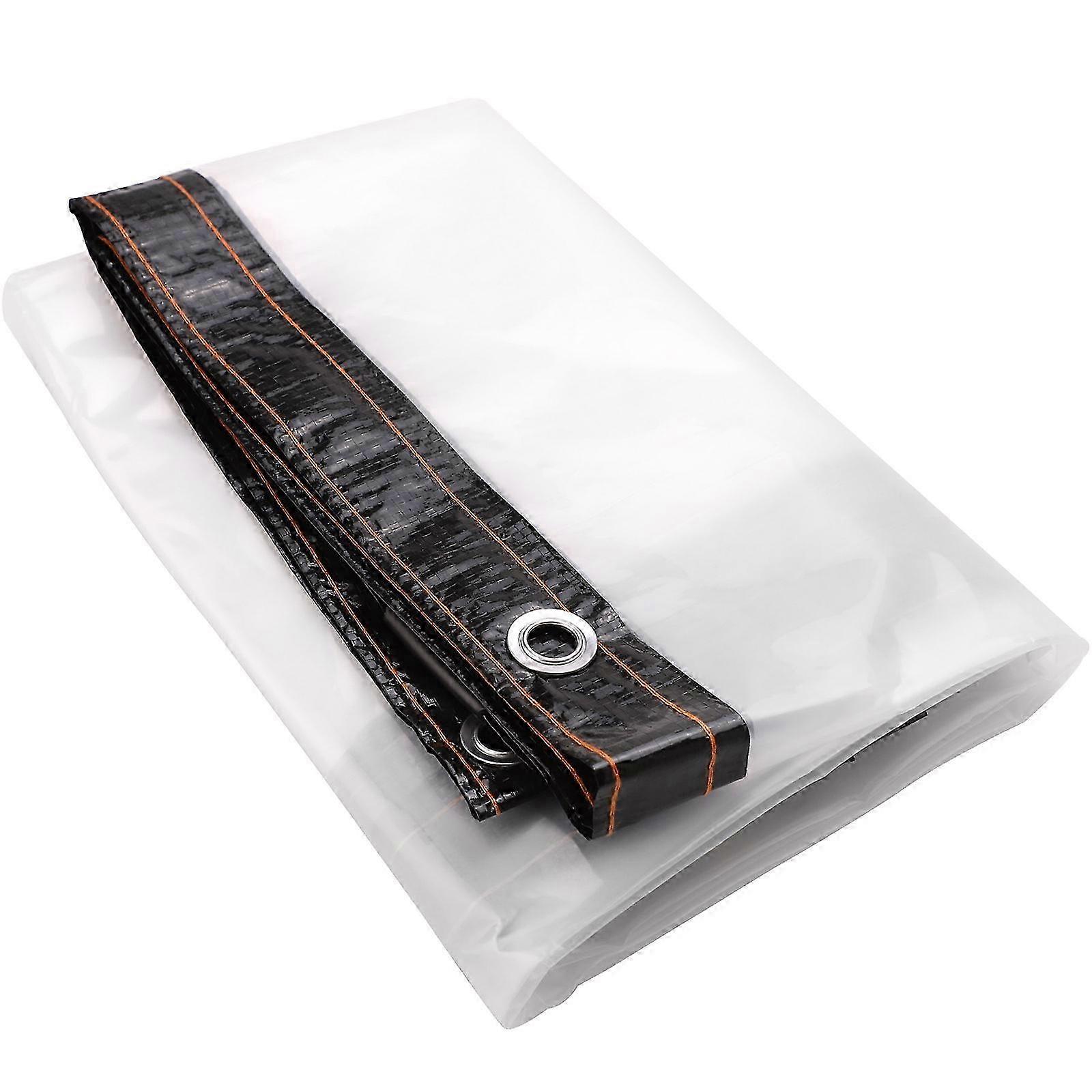 Black Edging / Specification: 1.5 * 3 Meters Transparent Rainproof Shed Cloth Suitable for Various Uses