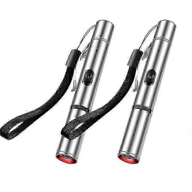 Cat Laser Pointer Toy, Red Laser Pointer Cat Toys For Indoor Cats Dogs Kitten Pet Interactive Chaser Cat Laser Toys Light Indoor
