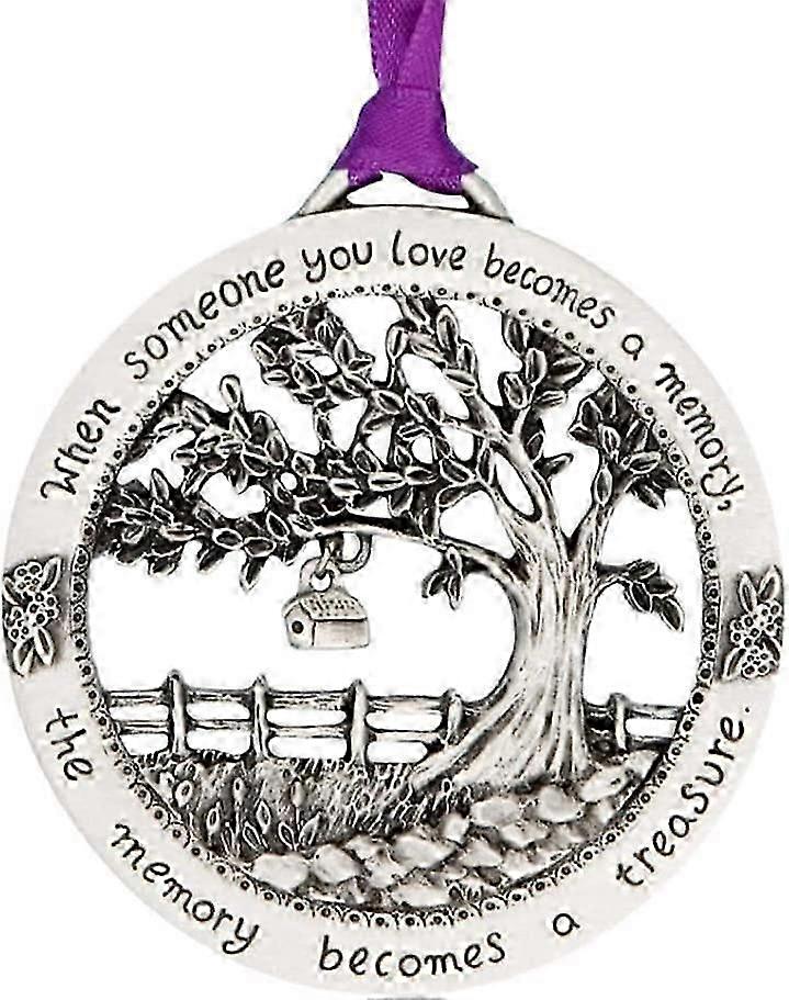 Christmas Tree Ornament - 'When Someone You Love Becomes a Memory' Keepsake