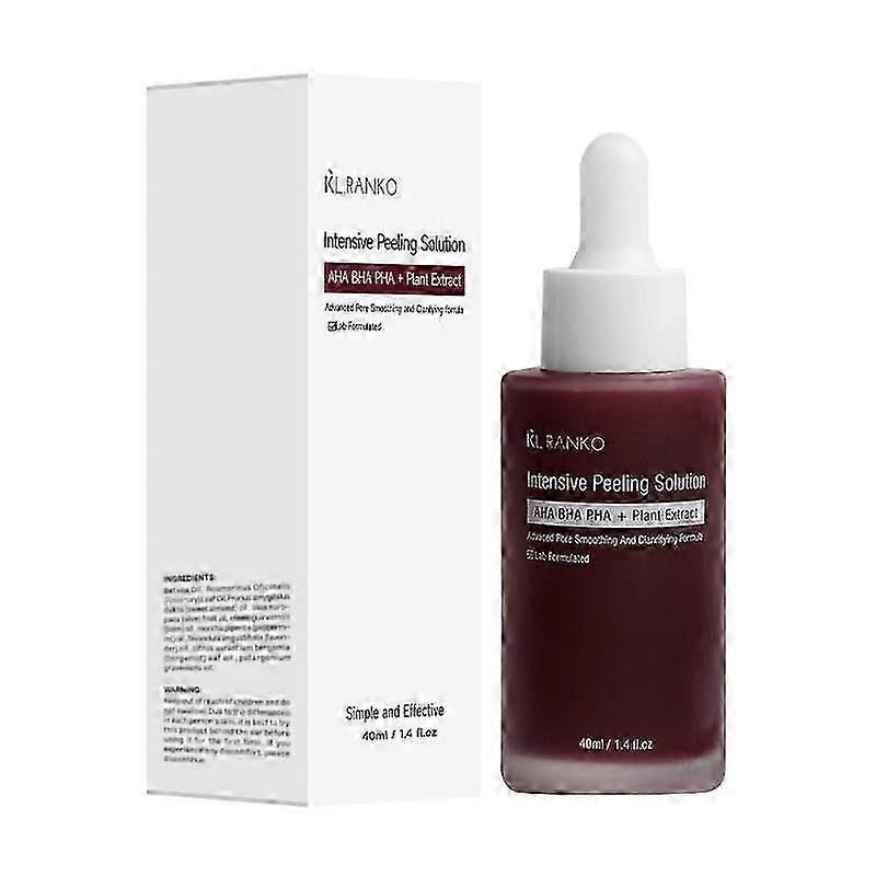 تقشير الوجه ، محلول التقشير AHA + BHA ، تقشير قوي للوجه ، العناية بالوجه ، تقشير لطيف ، تنقية عميقة للبشرة ، مسام مشدودة