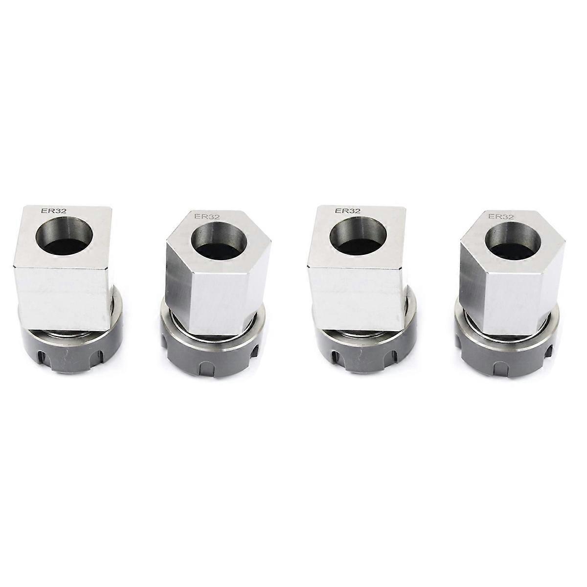 ER32 Collet Chucks Block Set of 2 Square and Hex Workholding Holder