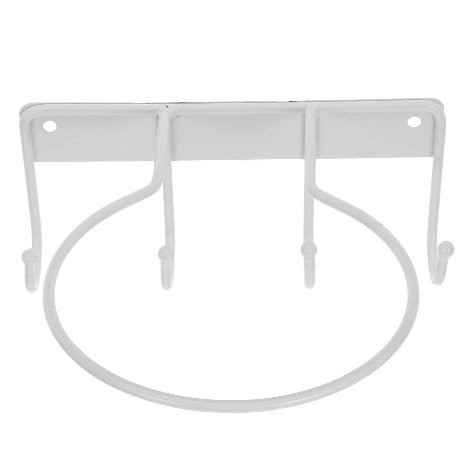 Wall Mounted Basketball Holder with Hook Space Saving Sports Ball Storage Rack for Home Gym, Garage Organisation and Wall Display