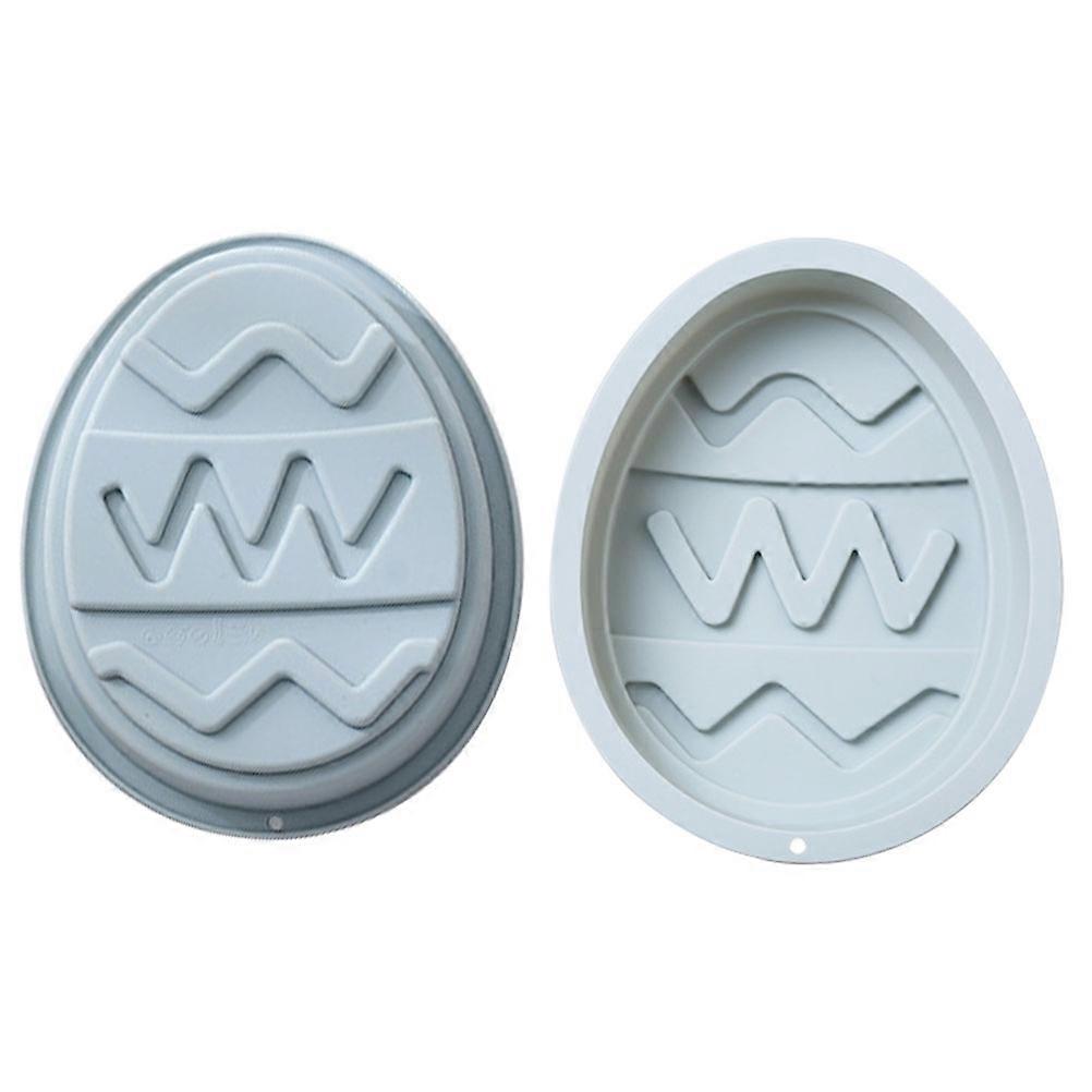 DIY Craft Molds Easter Egg Shaped Molds Easy to Clean 2Set