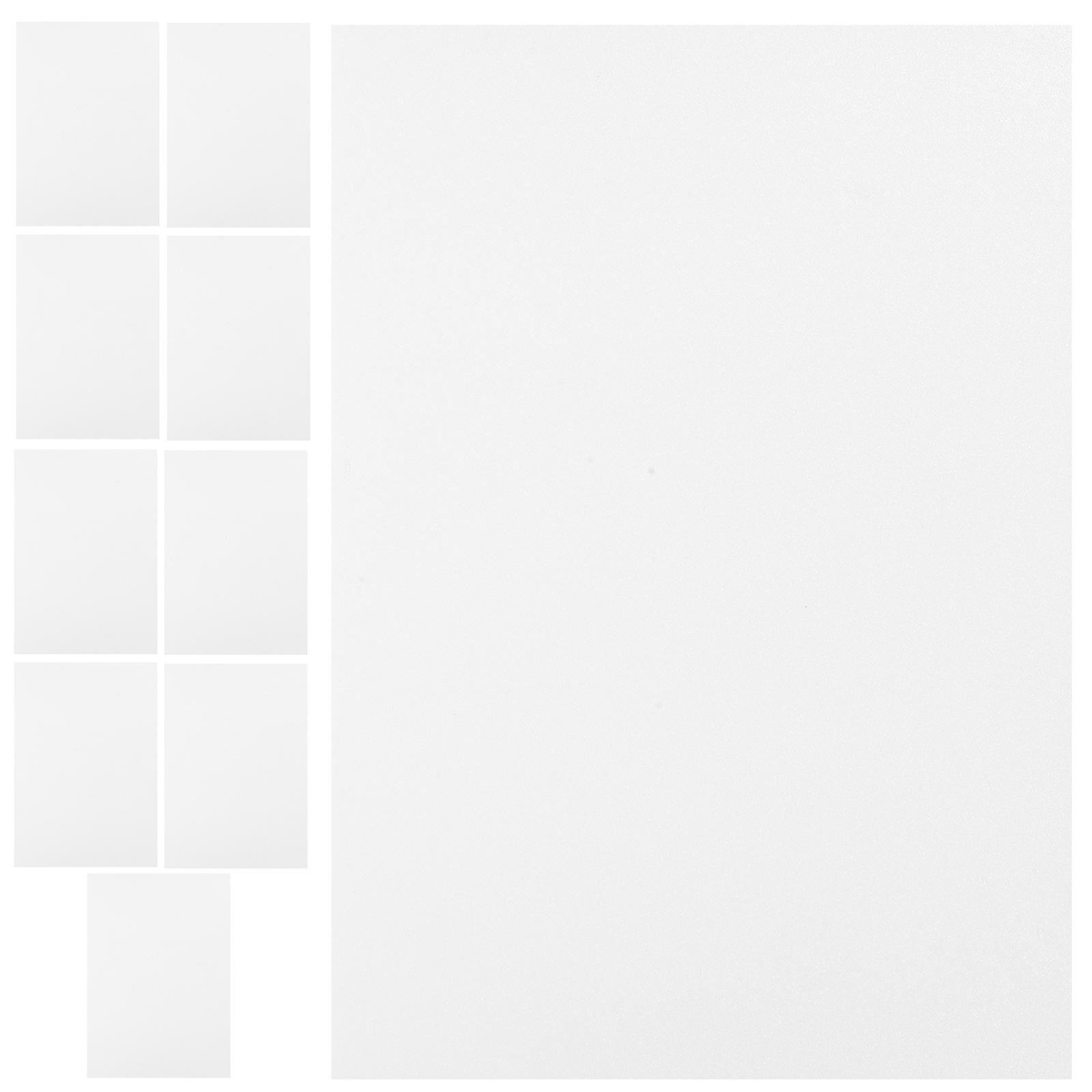 White Foam Sheets for Crafting and Printmaking 10 Sheets Practical Daily Use