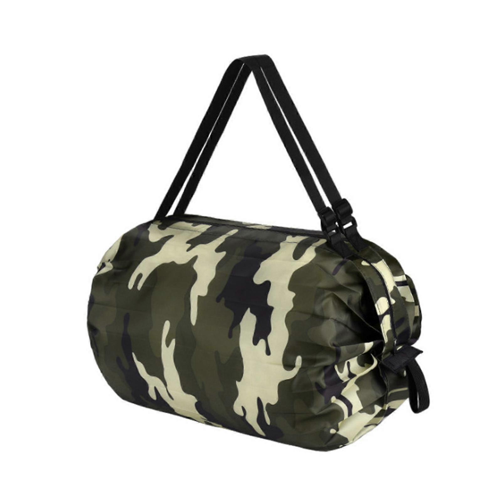 Foldable Grocery Bag Foldable Design Large Capacity Oxford Fabric Widely Used Reusable Shopping Bag