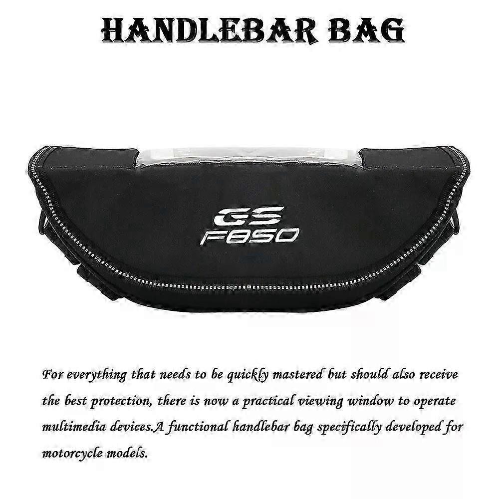 Fit For R1250 GS Trophy R1200GS F850GS F750GS F900XR Handlebar Bag Waterproof Portable Motorcycle Phone Navigation Bag