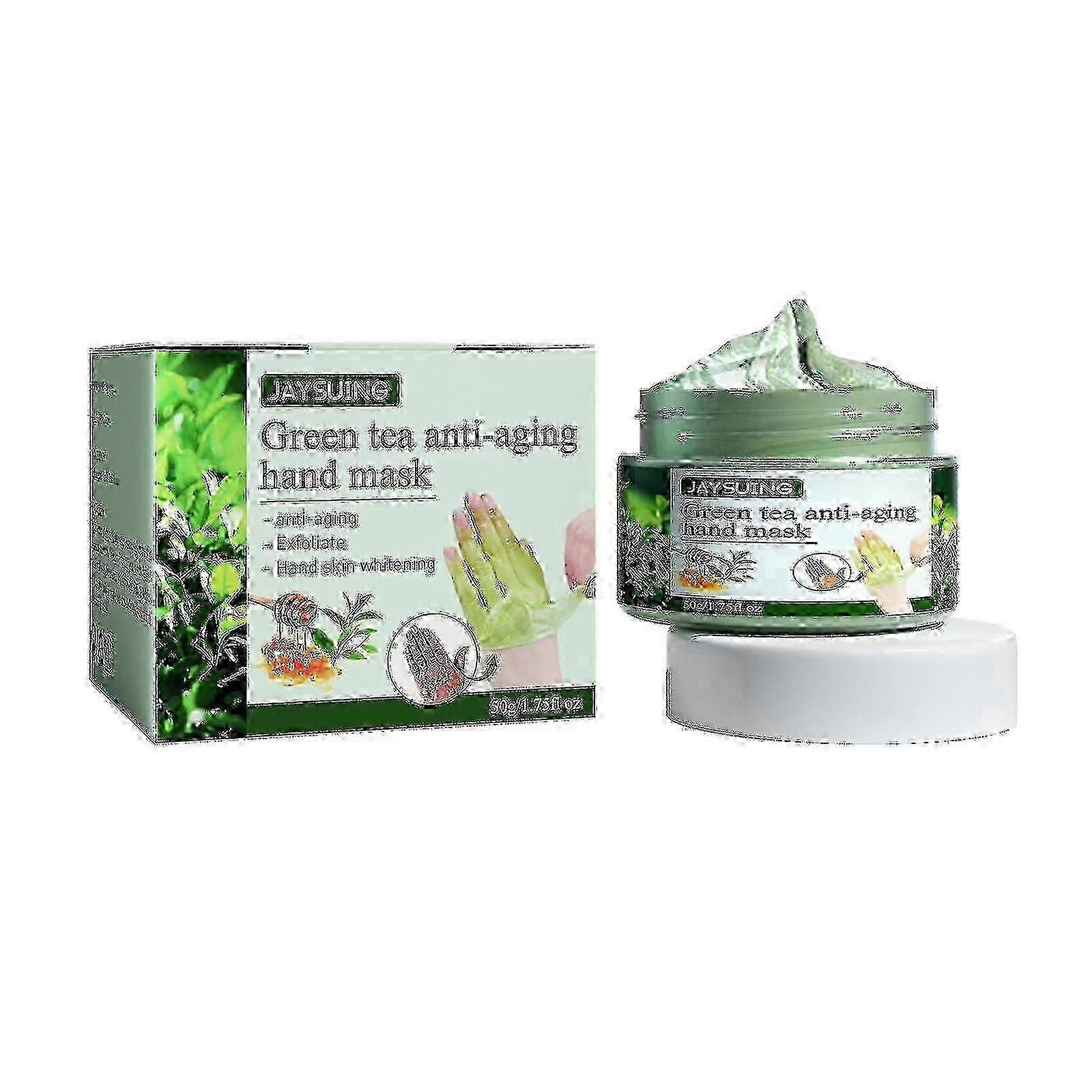 Jaysuing Green Tea Anti-wrinkle Hand Mask