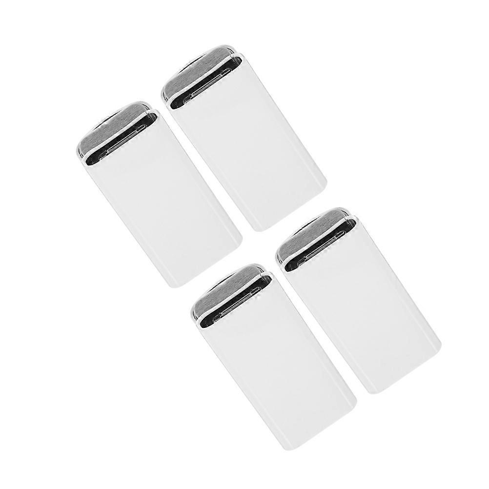 Empty Tin Box Small Candy Tin Rectangular General Users 6.80X4.50X2.00CM Storage 4Pcs