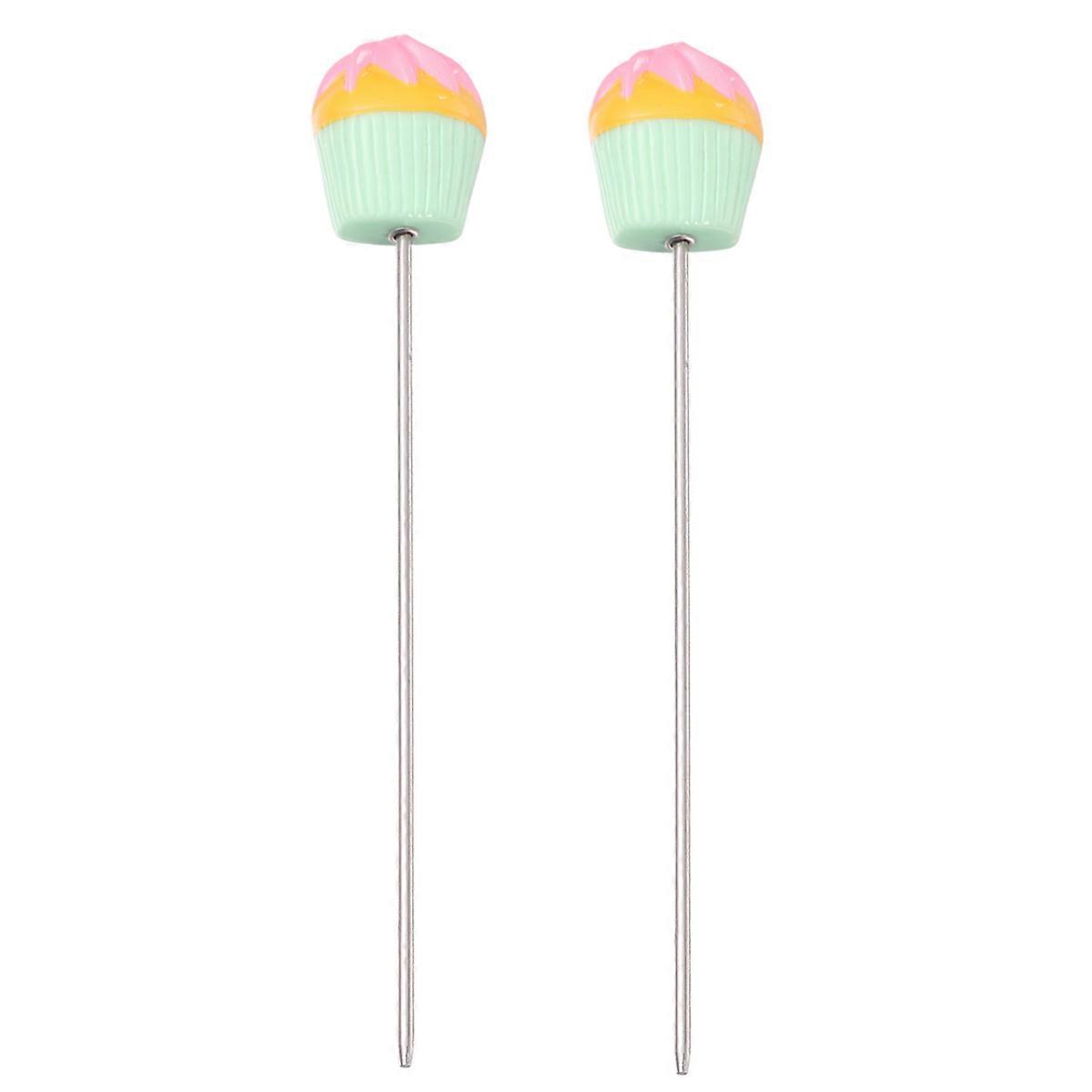 Cake Tester Baking Test Needle Diy Baking Tool For Baking Cakes Stainless Steel 2Pcs