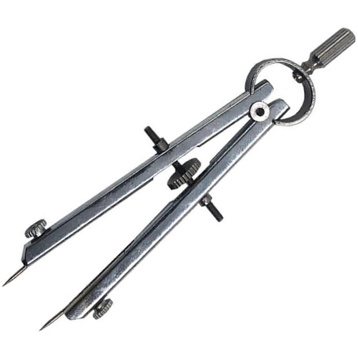 Circular Drafting Tool Stainless Steel Circle Tool For Geometry Compass Compatibility Silver Finish