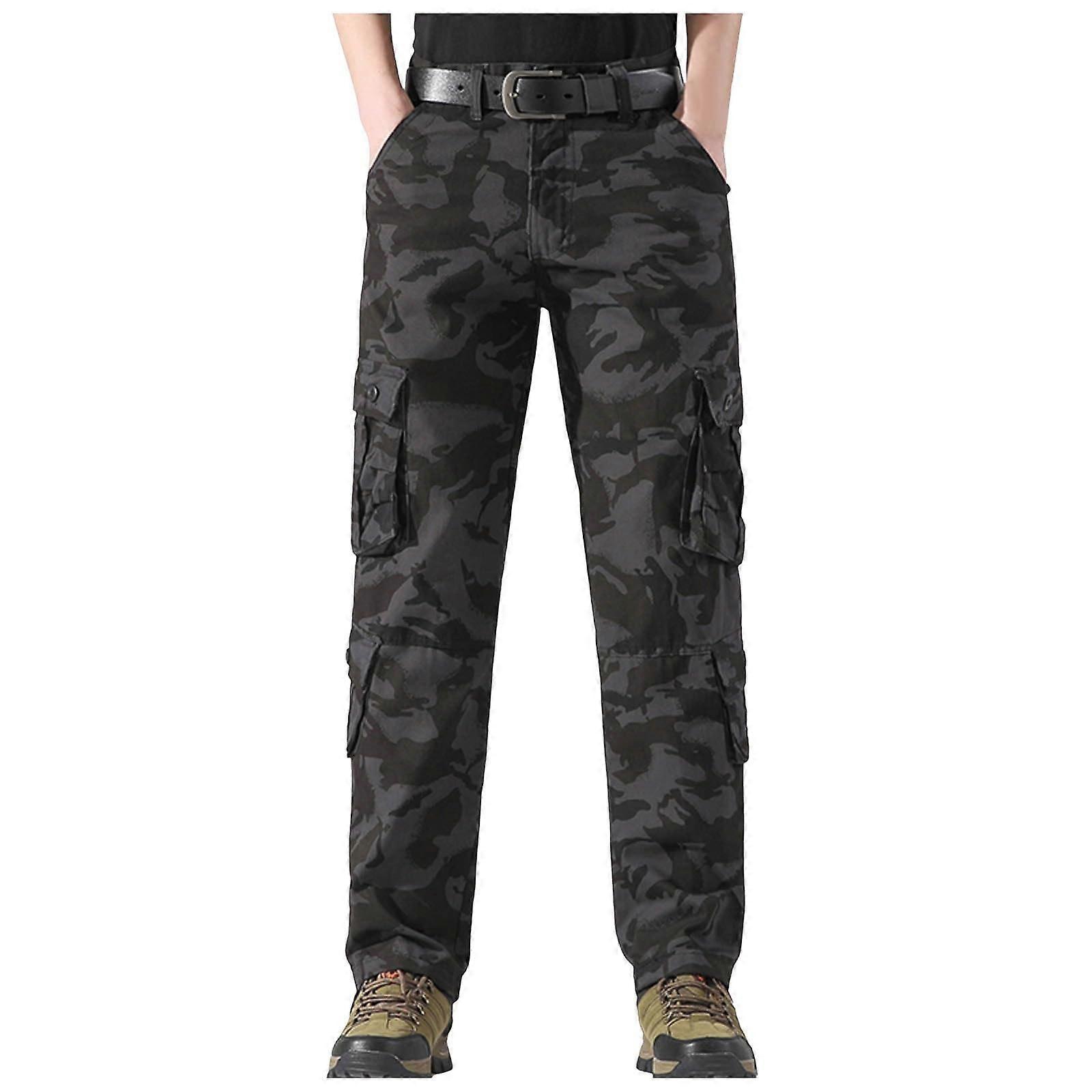 Men's Linen Pants A3Black Size 30