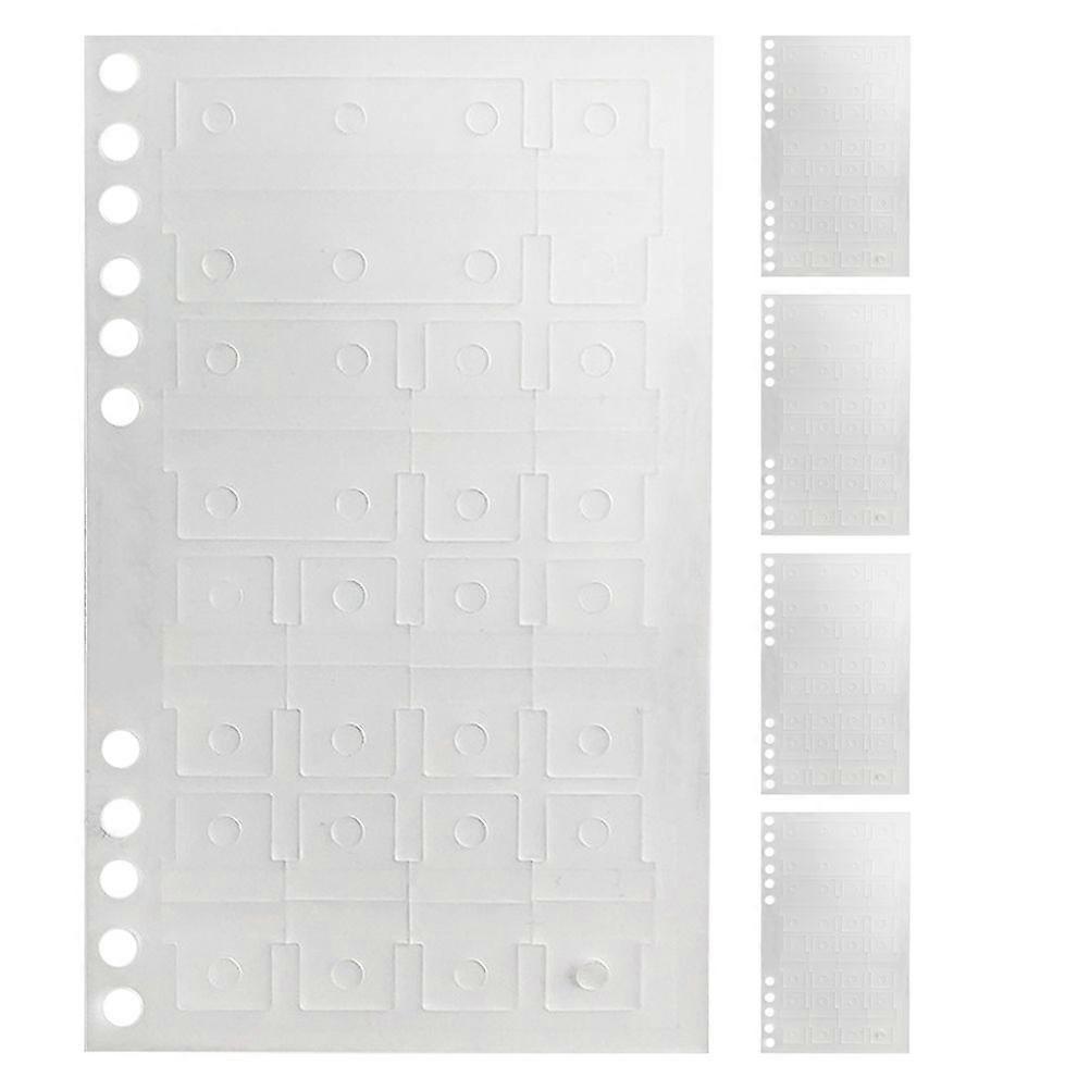 5 Sheets of Portable Sticky Tabs Book Marking Tabs Sticky Flags Household Book Tabs