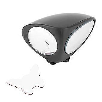 Adjustable Blind Spot Mirror 360 Degree 2-Way Round Left Rearview Auxiliary