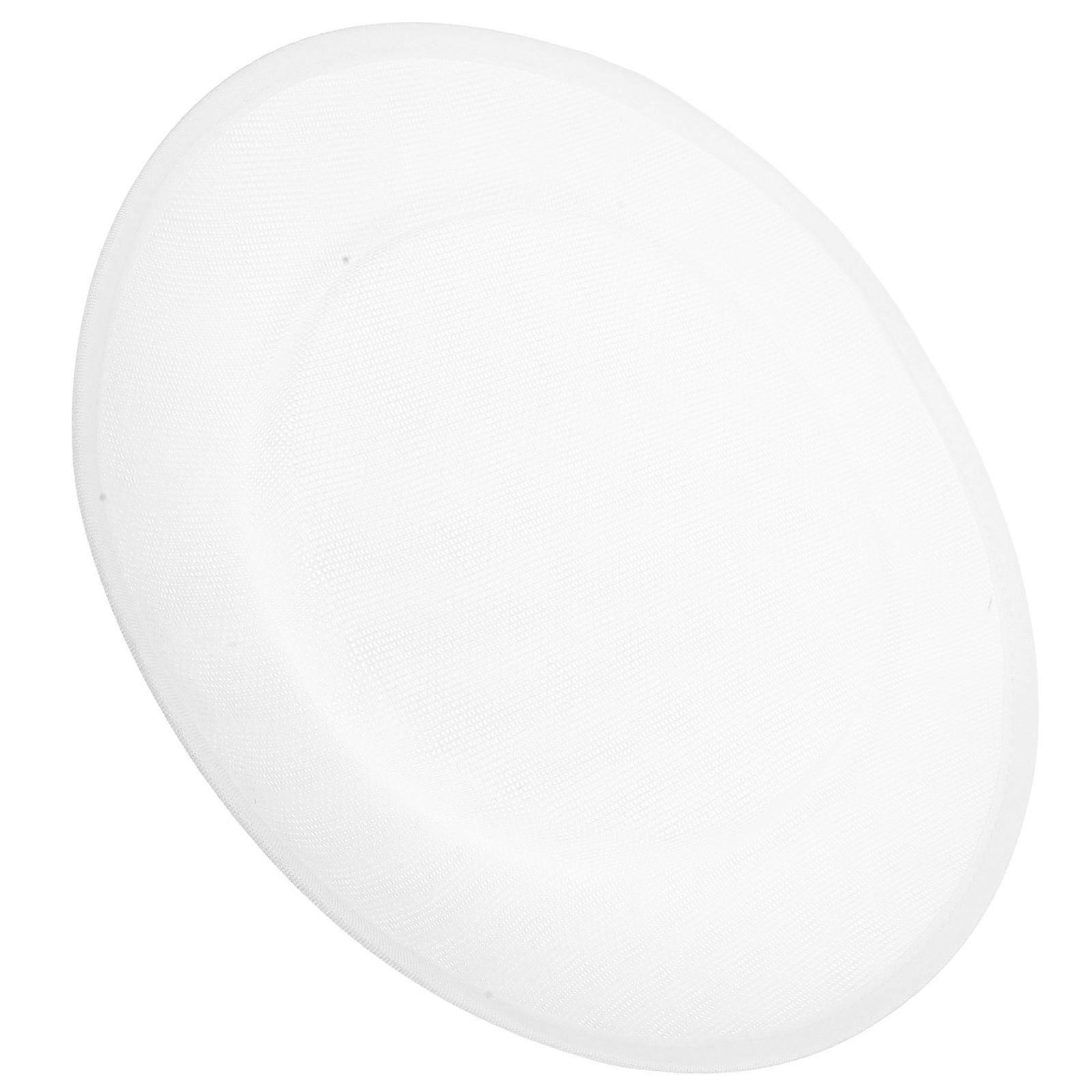 Kadınlar Sinamay Base Kokteyl Şapka Fascinator Yuvarlak Base Millinery DIY El Sanatları Aksesuarı İplik Şapka Alt Beyaz