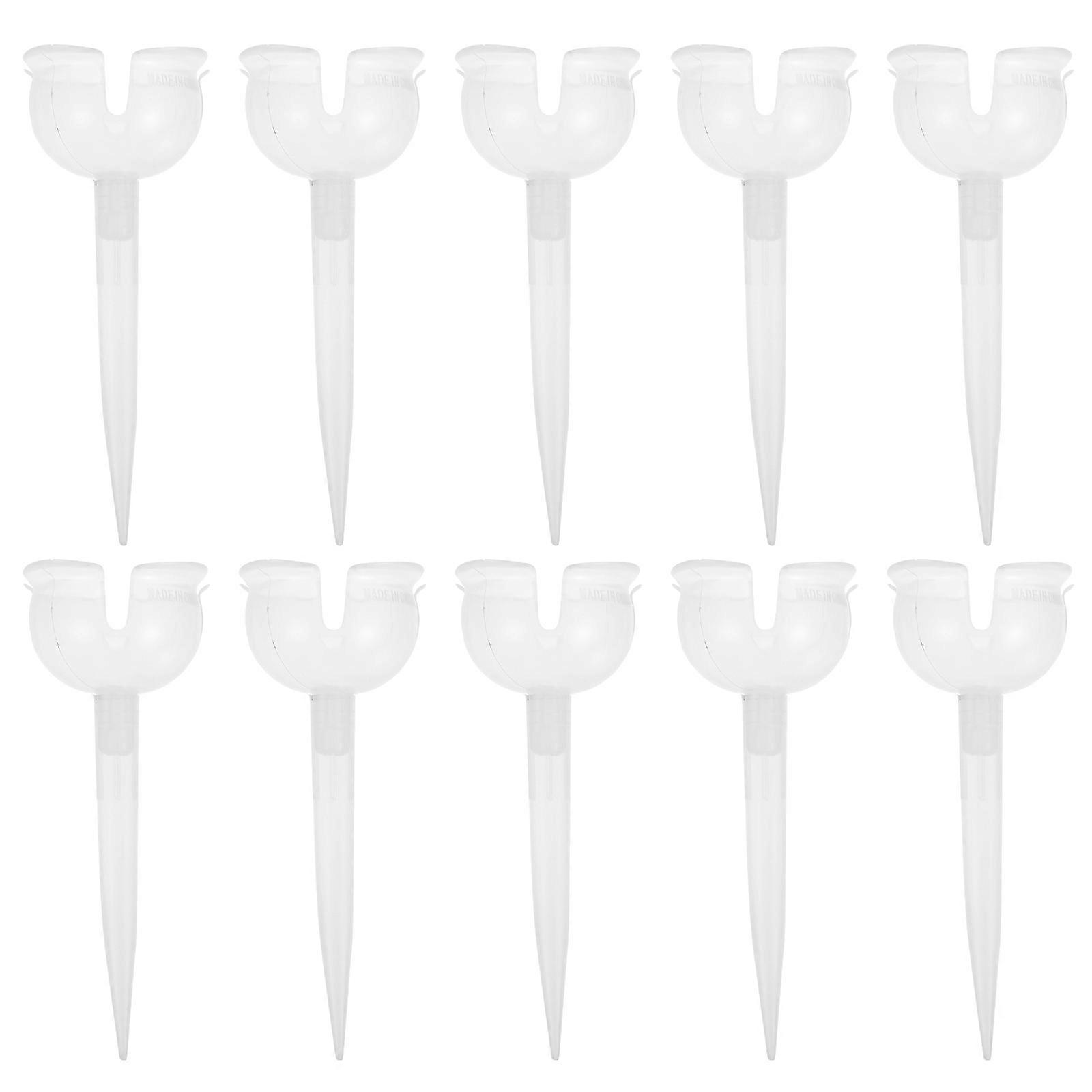 Plastic Chocolate Fixator Base for Fixation Transparent and Durable 25 Sets