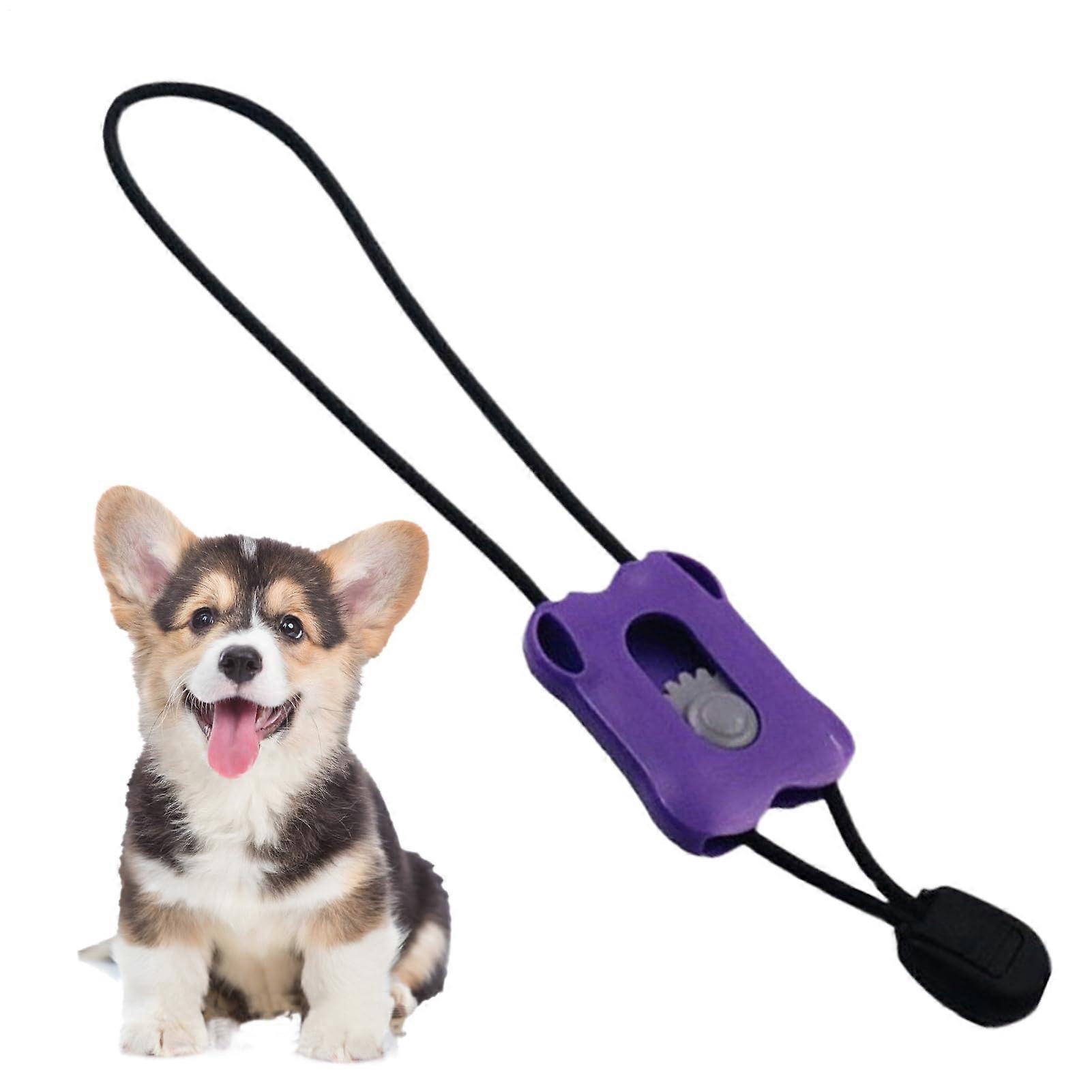 Portable bandage with quickrelease closure for bleeding control for pets, purple