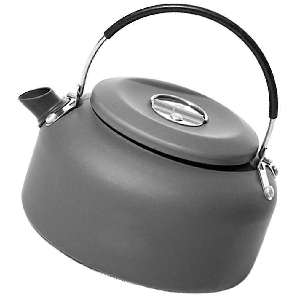 Durable Aluminium Oxide Camping Kettle for Outdoor Use – Portable Stovetop Water Pot for Gas Stove and Induction Cooker with Comfortable Handle