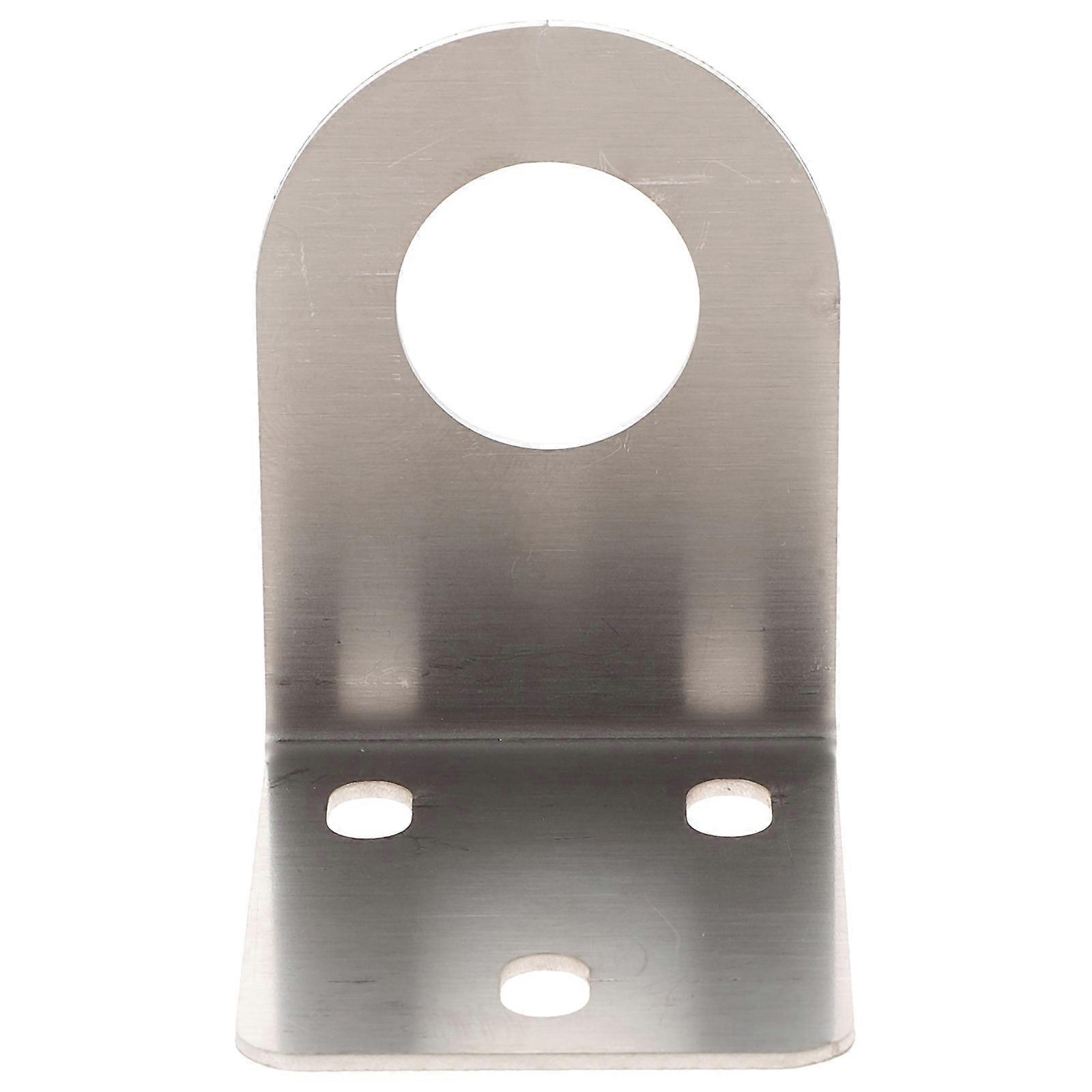 Sturdy Stainless Steel Faucet Bracket for Fish Tank Silver Color Suitable for Smooth Surfaces 1/2 Inch