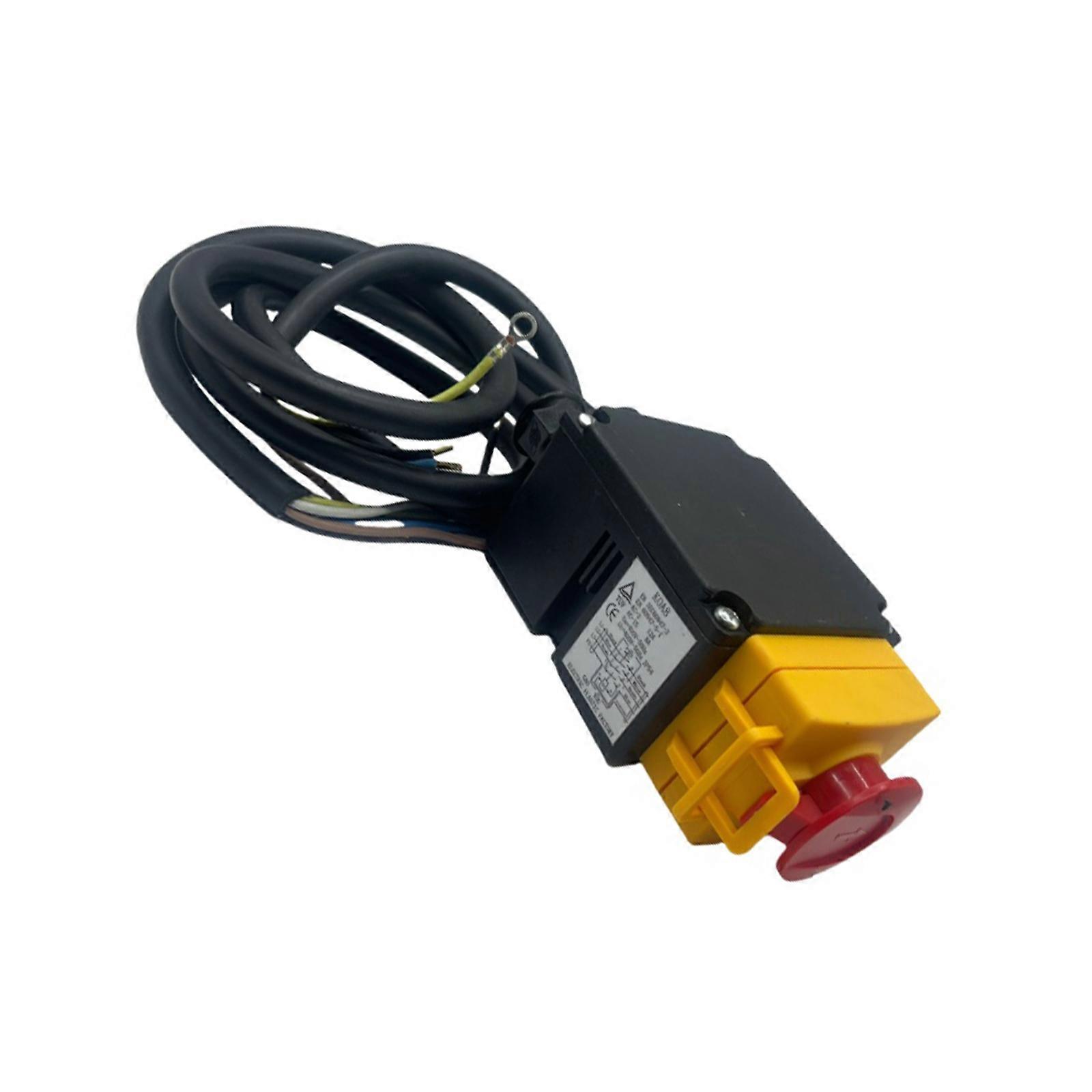 Industrial Use Latching Push Button Switch Waterproof Designs Motor Control Device Simple to Use for Factory Workshop Multicolor